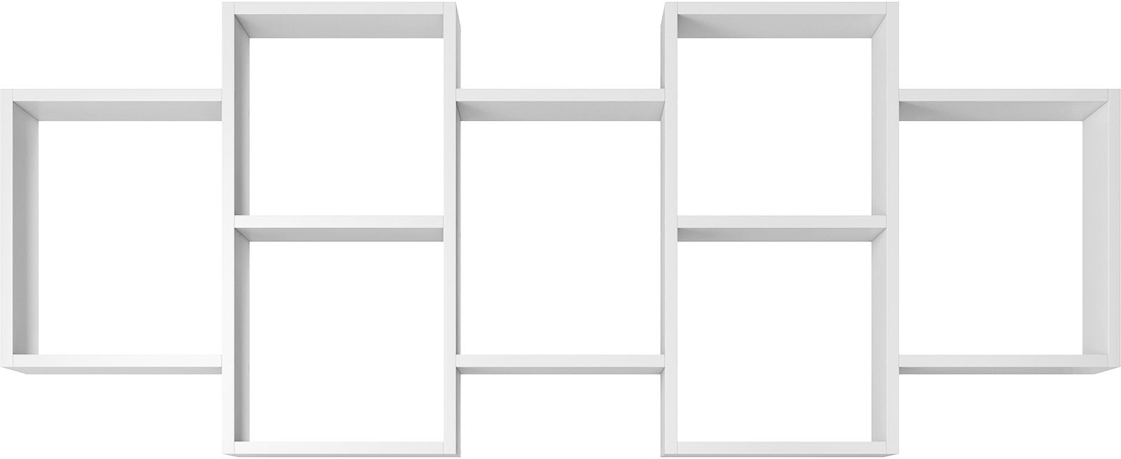 Home affaire Wandboard "Wandregal Trio" 1 Stk. tlg. Stell- oder Hängeregal, günstig online kaufen