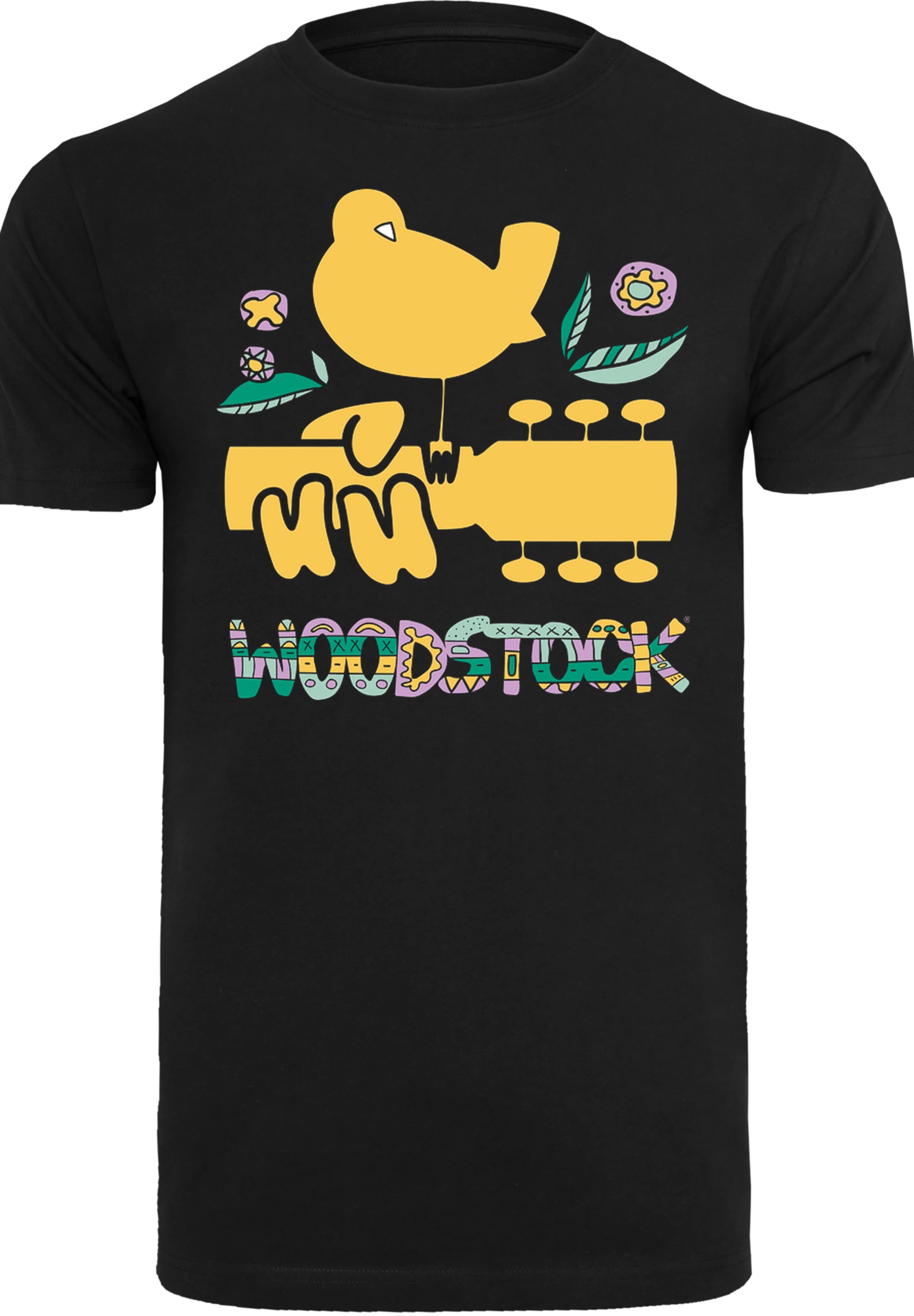 F4NT4STIC T-Shirt "Woodstock Artwork", Herren,Premium Merch,Regular-Fit,Bas günstig online kaufen