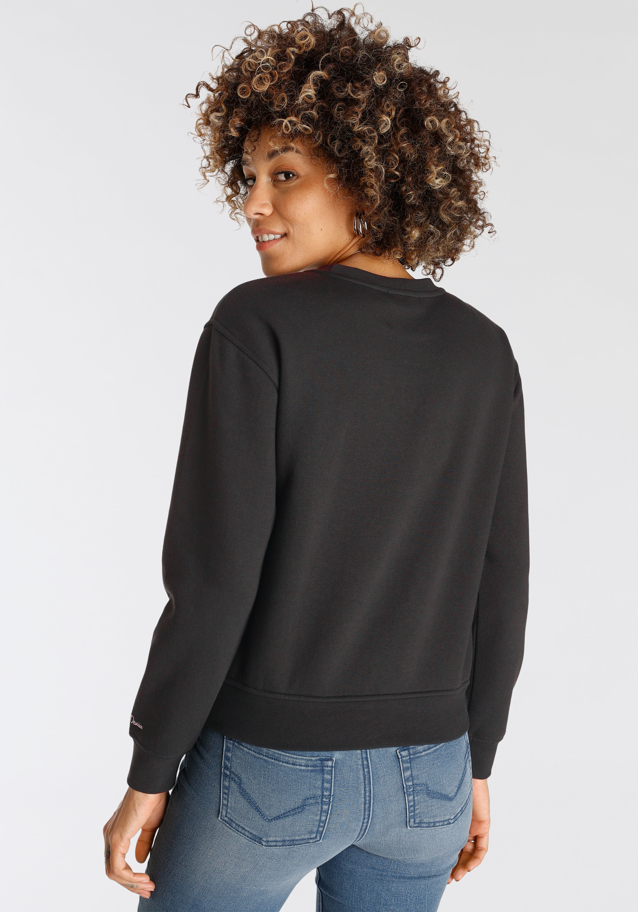H.I.S Sweatshirt, mit trendigem Print auf der Brust