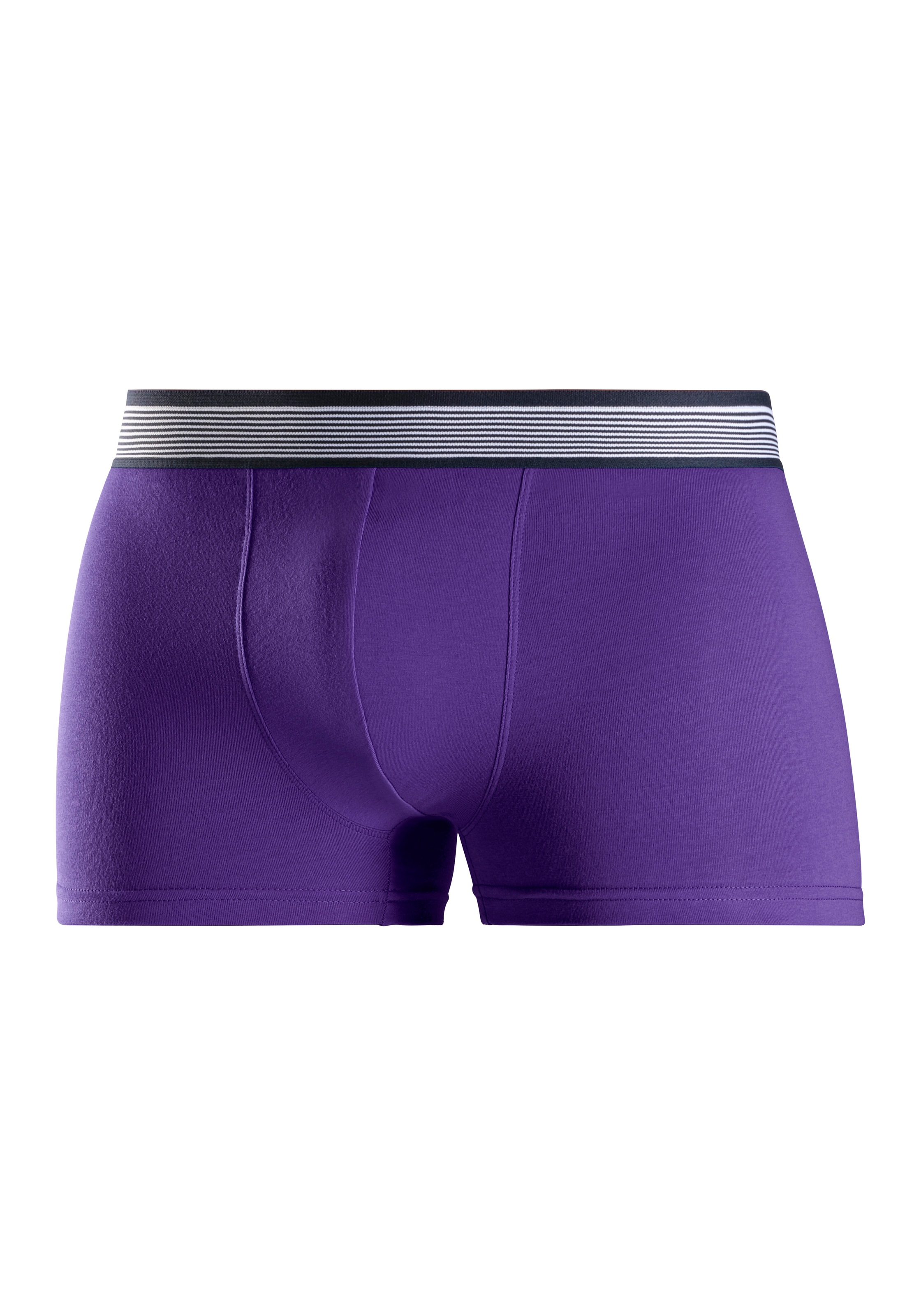 H.I.S Boxer »Boxershorts für Herren«, (Packung, 4 St.), mit gestreiftem Webbund