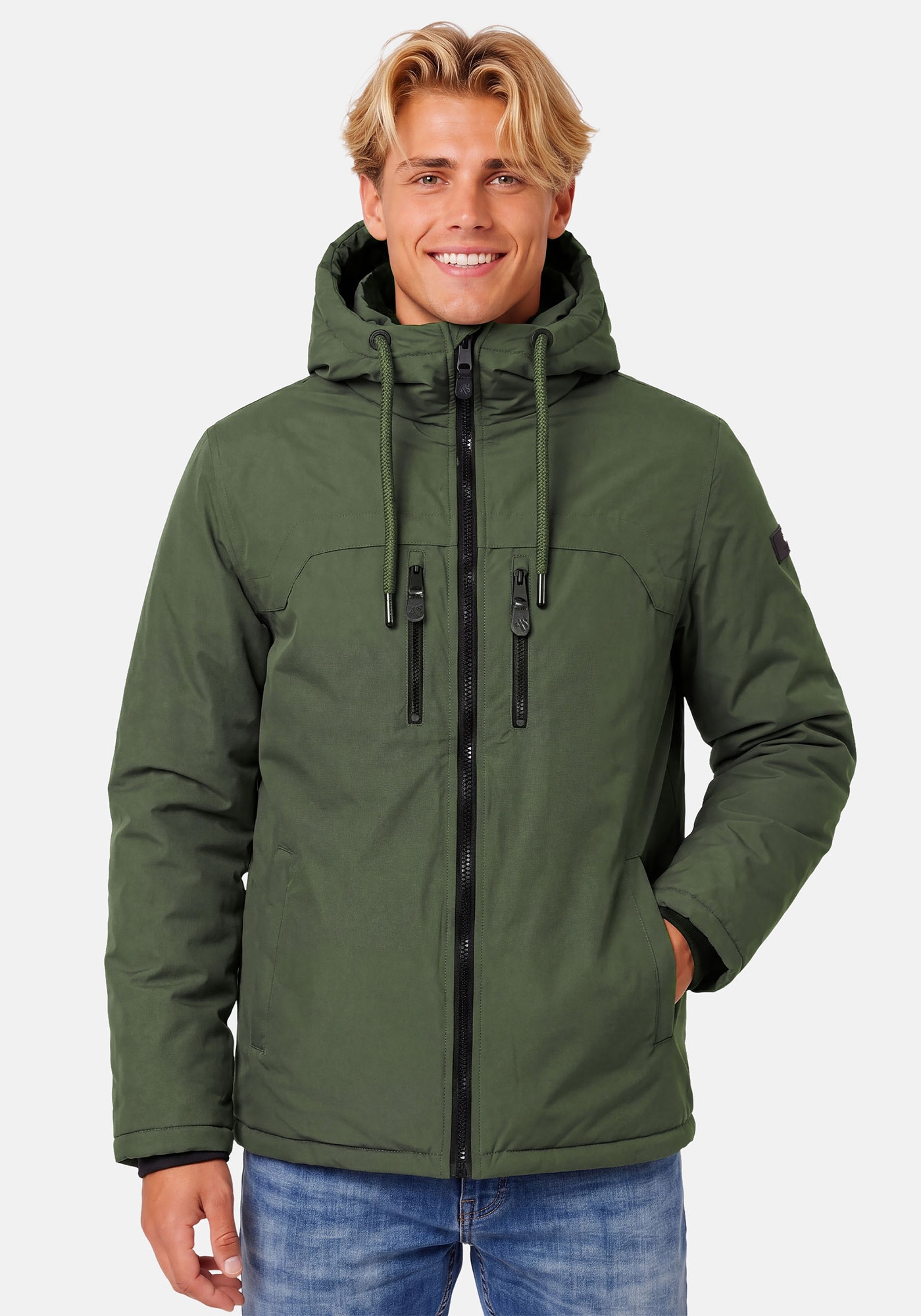 Alessandro Salvarini Winterjacke »ASMori« mit warmem Teddyfell