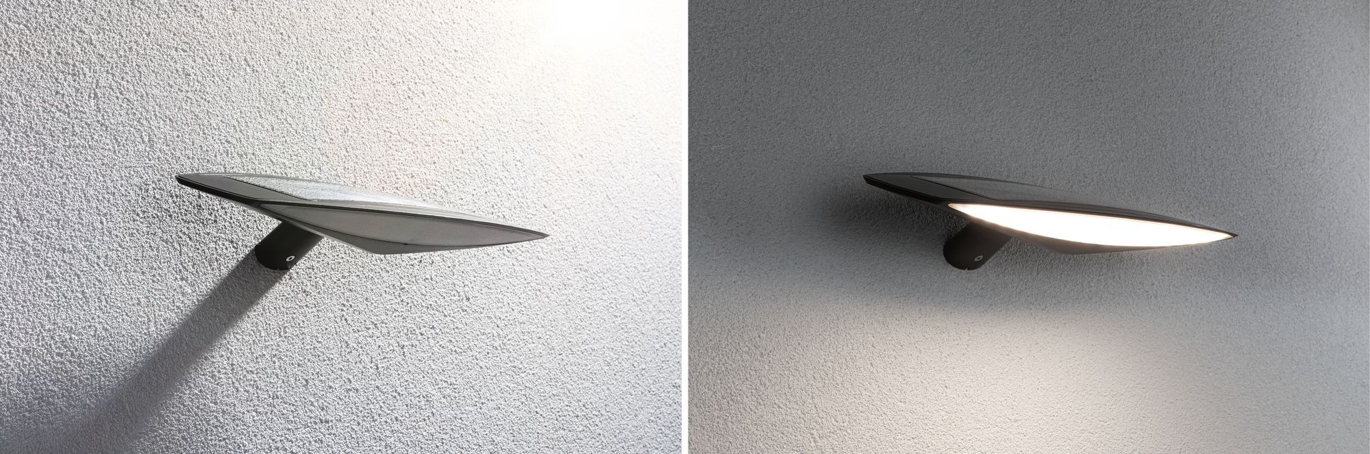 Paulmann Außen-Wandleuchte »Kiran«, 1 flammig, Leuchtmittel LED-Modul | LED fest integriert, LED-Modul, IP44 280lm Warmweiß mit Bewegungsmelder