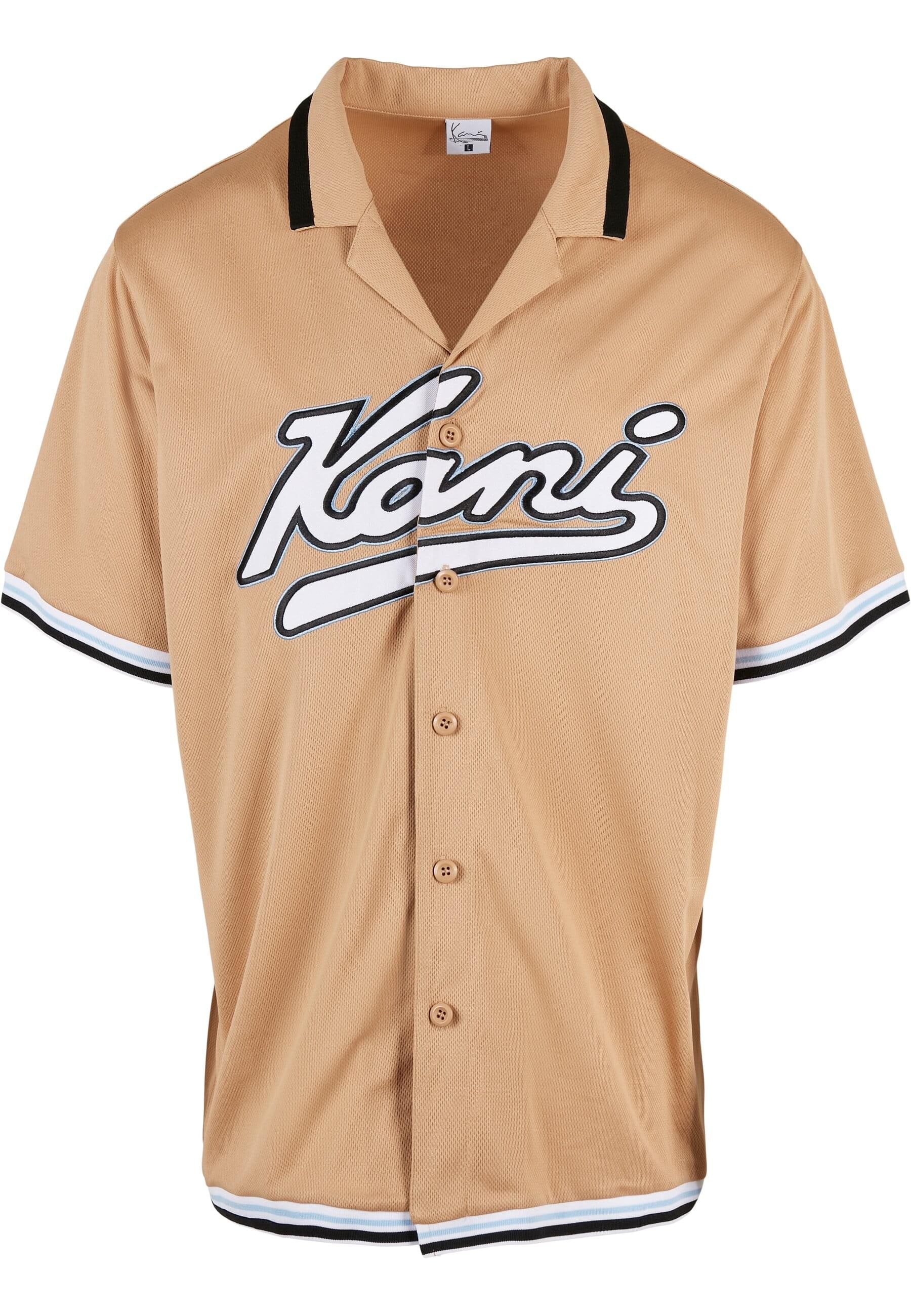 Karl Kani Langarmhemd "Karl Kani Herren KM214-018-1 Varsity Baseball Shirt günstig online kaufen
