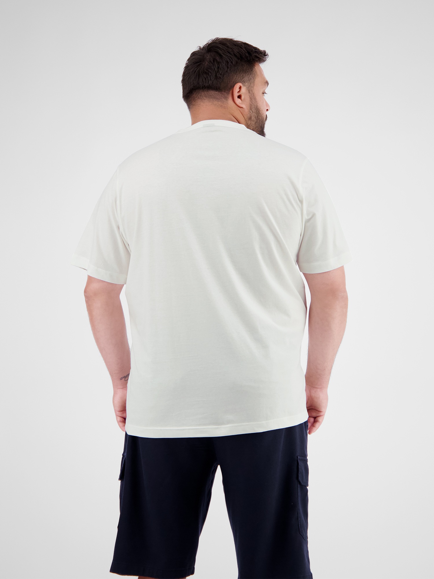LERROS T-Shirt "LERROS T-Shirt mit Brustprint in Großen Größen" günstig online kaufen