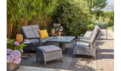 Gartenlounge-Set »Solea«, (Set, 8 tlg.)