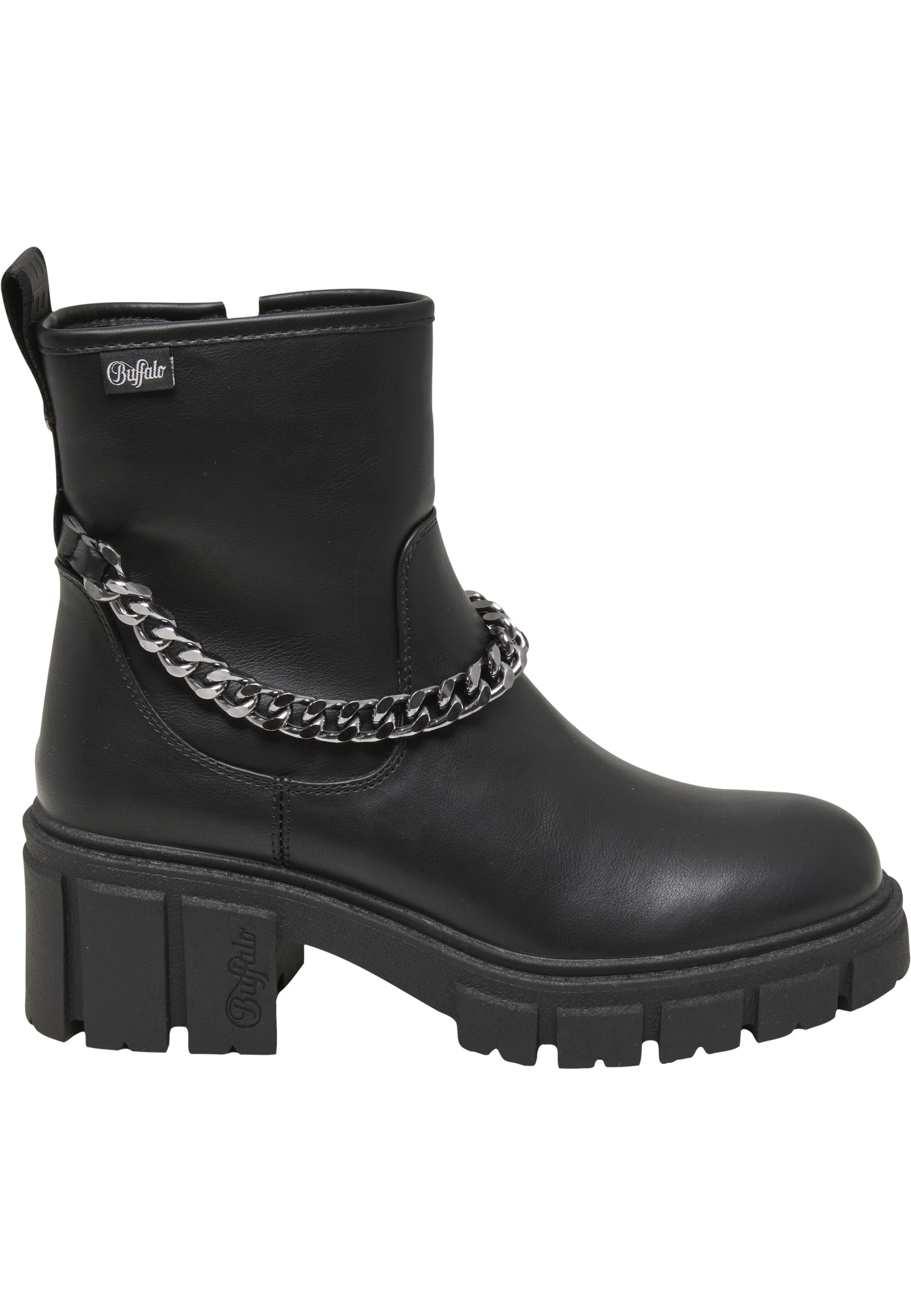 Buffalo Stiefel »Buffalo ZORA SOCK BOOTIE CHAIN - VEGAN NAPPA«
