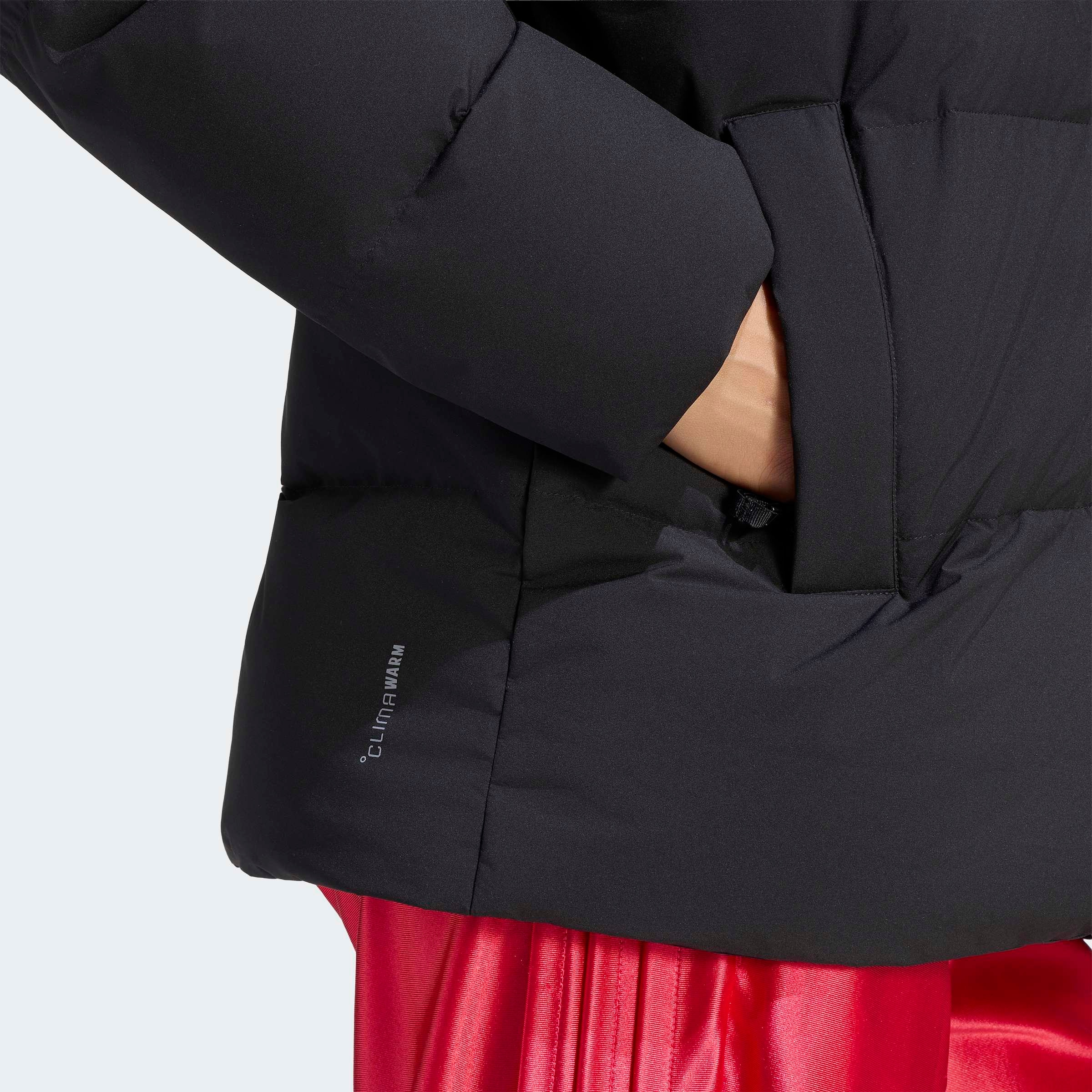 adidas Sportswear Outdoorjacke »HELIONIC PUFFER, KAPUZE«