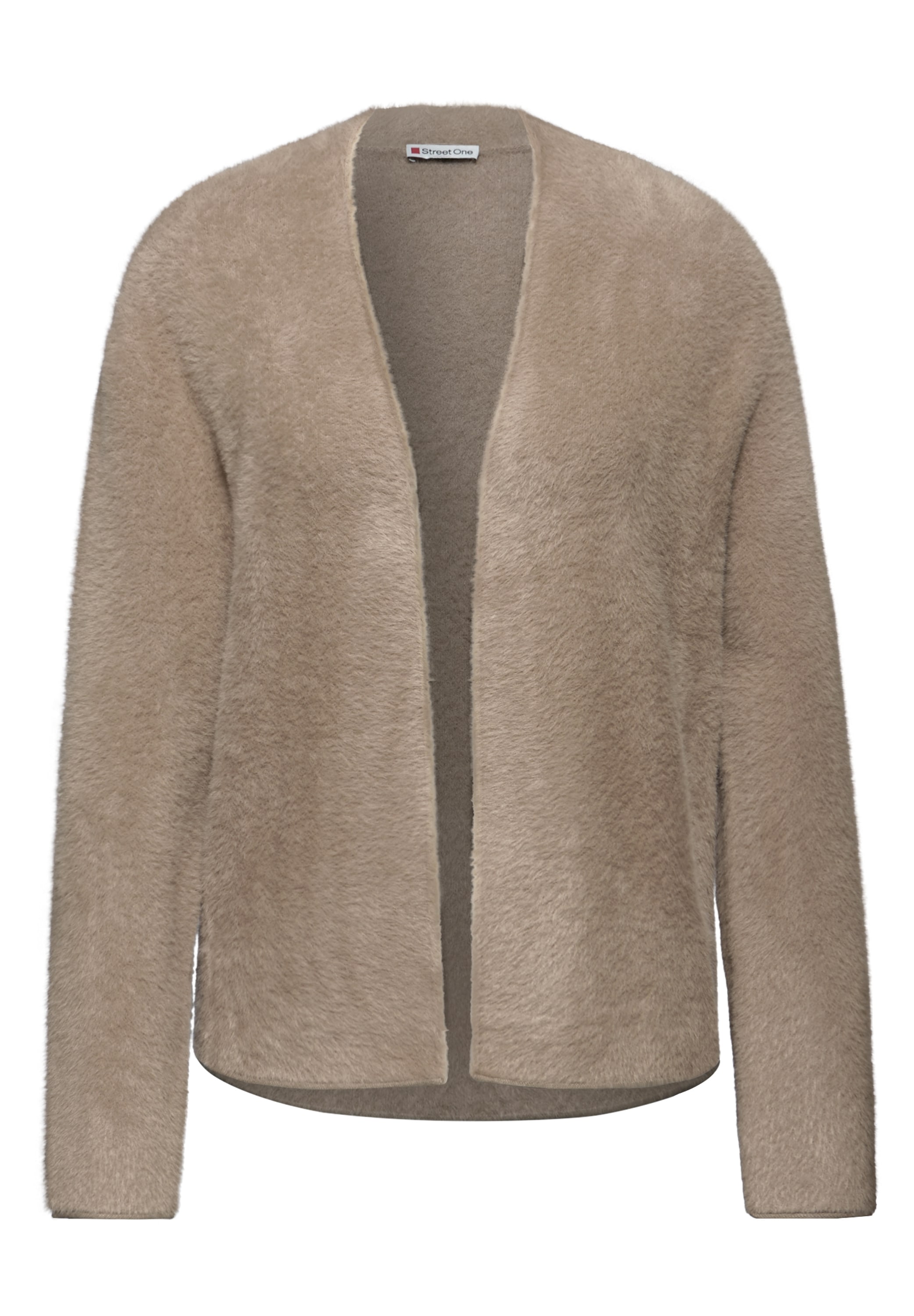 STREET ONE Stehkragenpullover in Unifarbe