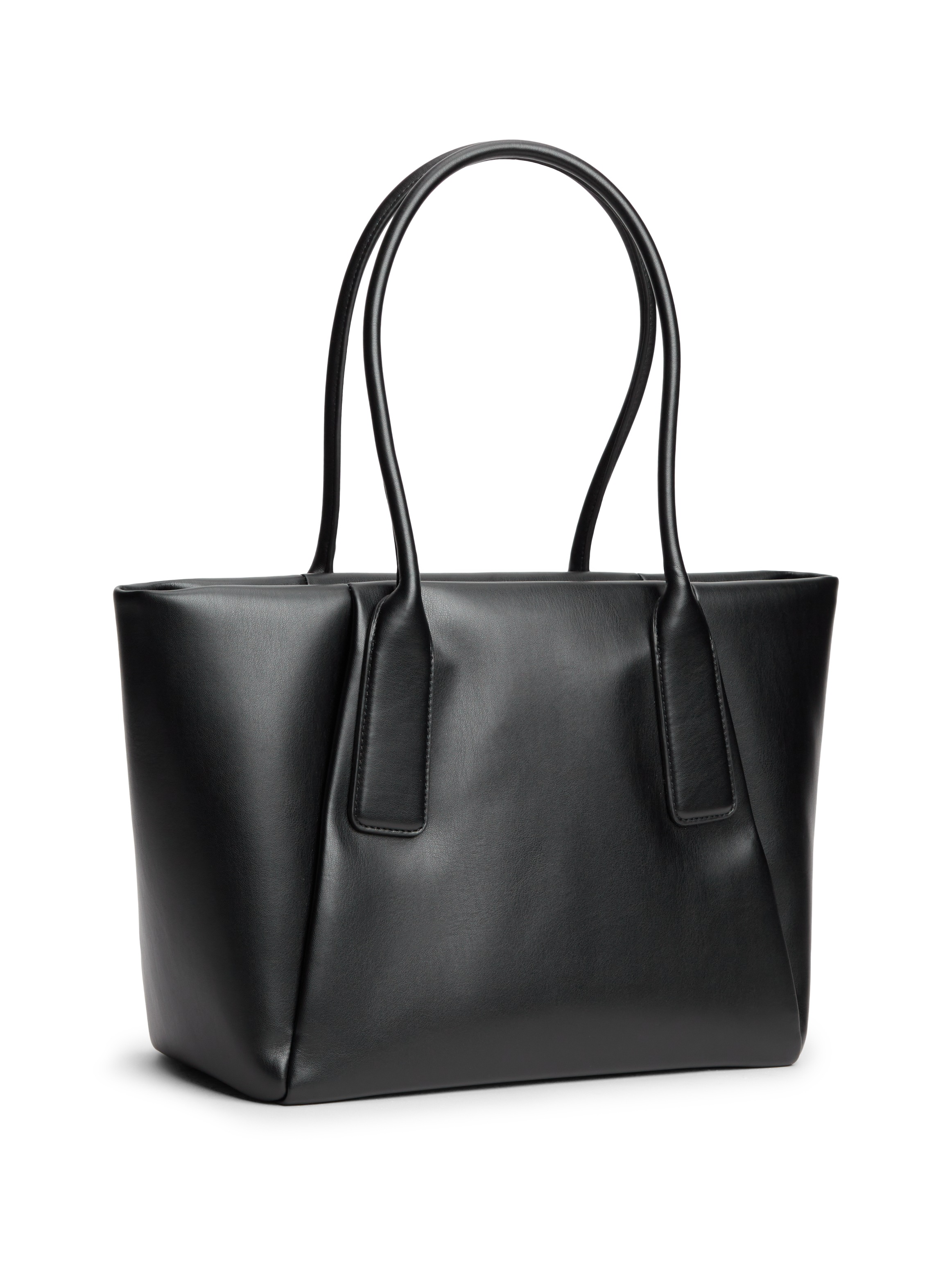 Tommy Hilfiger Tragetasche »TH ESSENTIAL TOTE« Damen Schultertasche, Henkeltasche mit goldfarbener Logoprägung