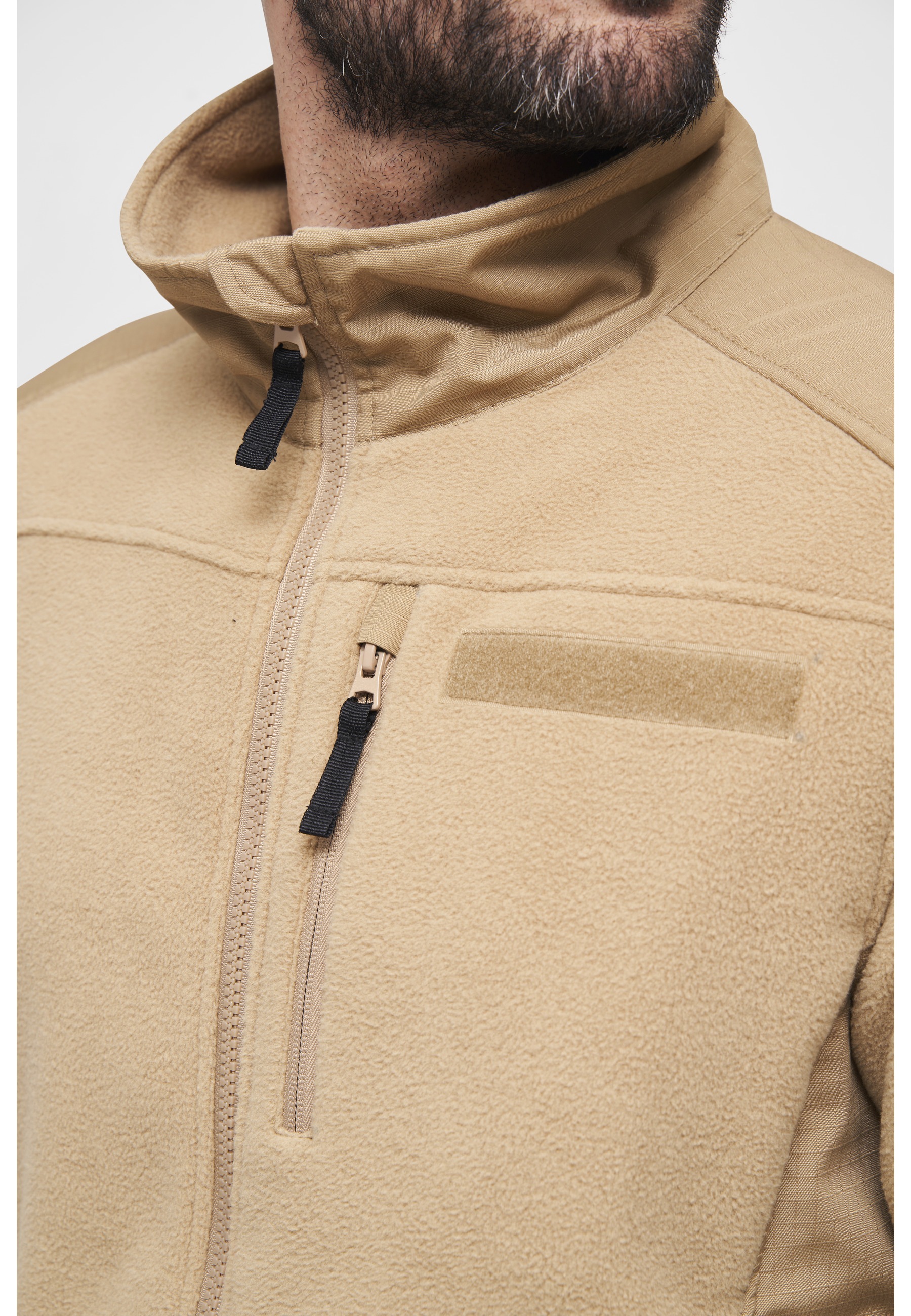 Brandit Allwetterjacke »Brandit Herren Fleecejacket Ripstop« 1 Stk. tlg. ohne Kapuze