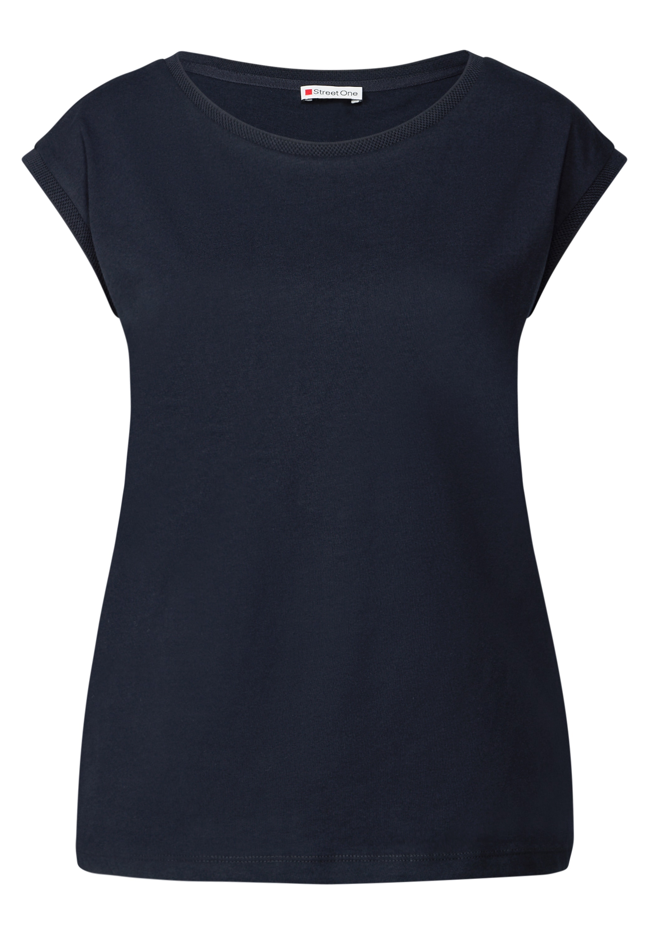 STREET ONE T-Shirt, aus reiner Baumwolle