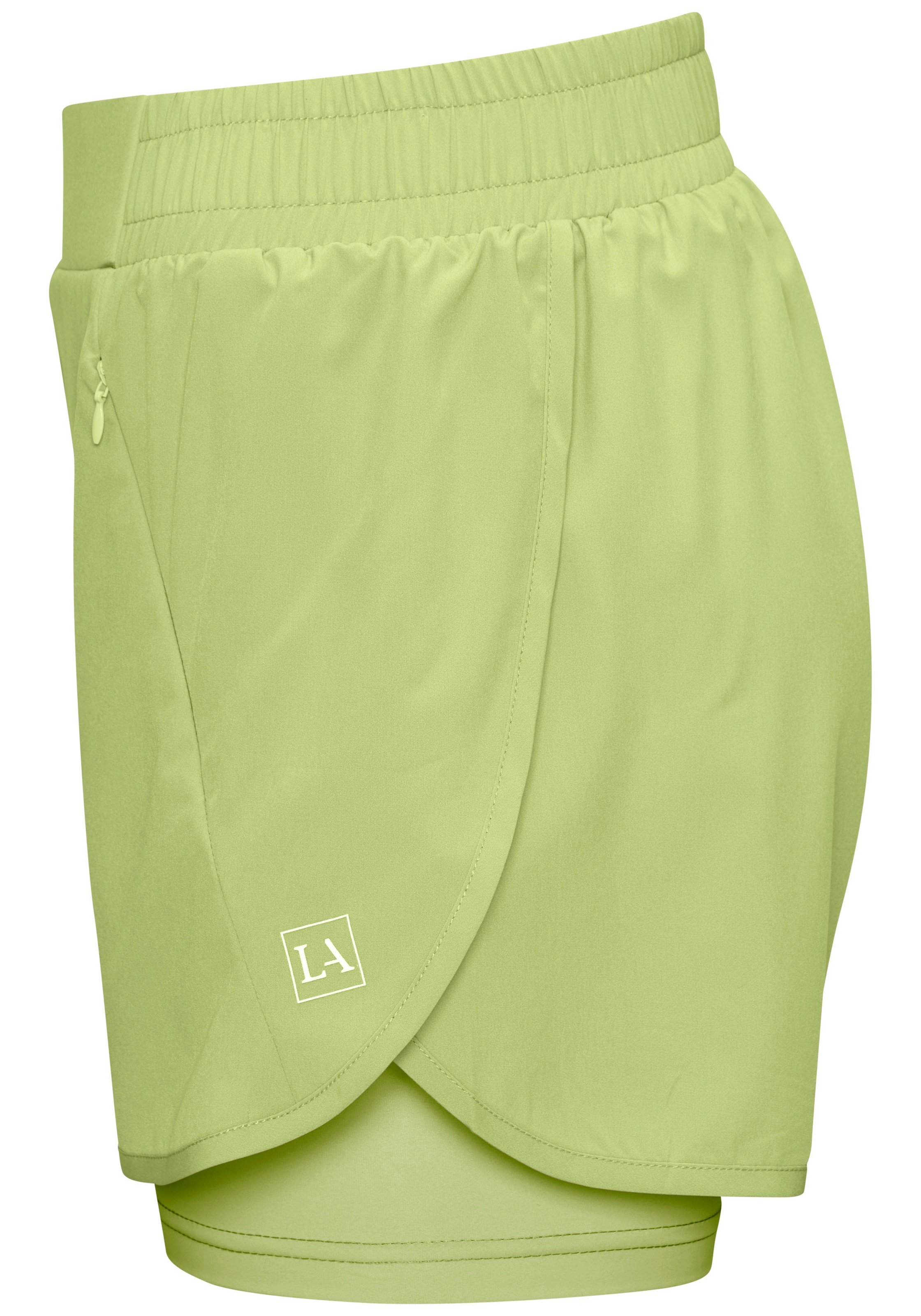 LASCANA ACTIVE 2-in-1-Shorts  im Layer-Design