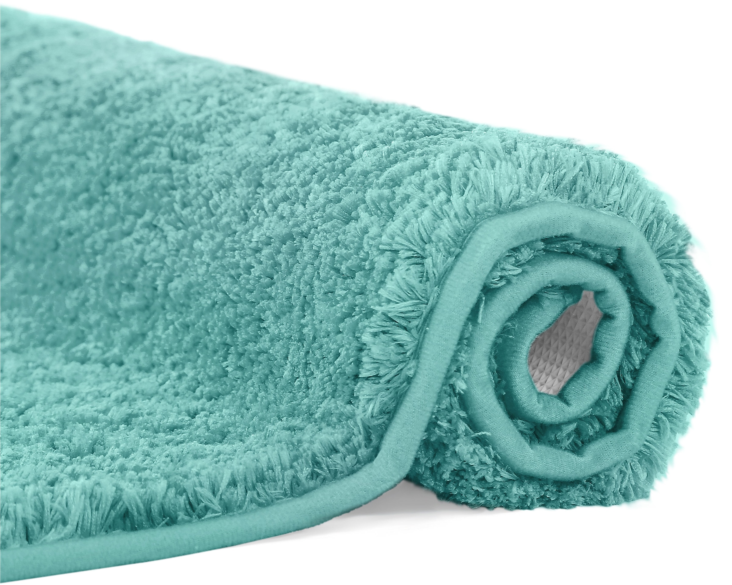 my home Badematte »Juna, Badteppich«, rutschhemmend beschichtet, fußbodenheizungsgeeignet-strapazierfähig, besonders weich, Badematten, unifarben