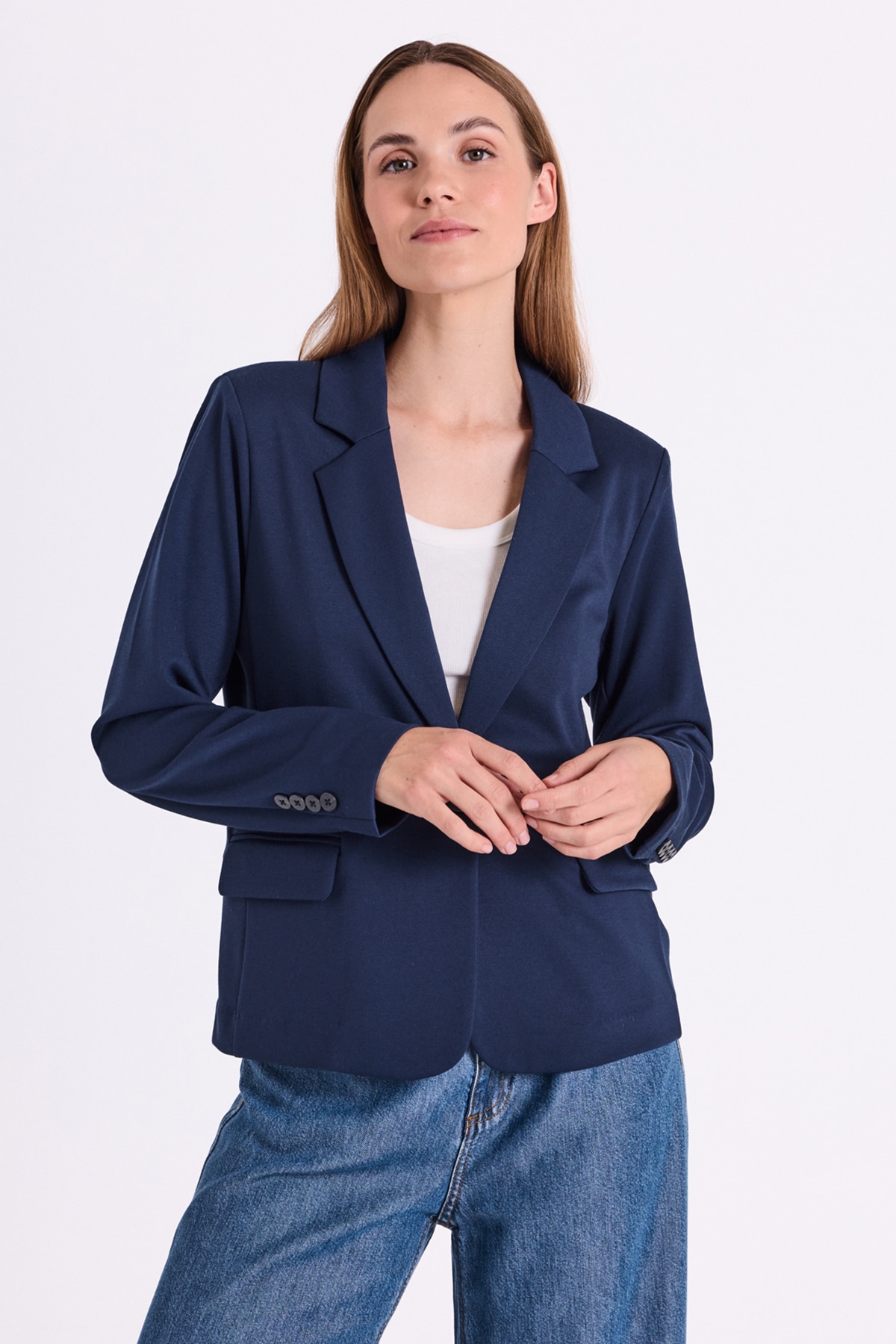 FREEQUENT Jackenblazer »FQNANNI-JACKET« mit Viskose