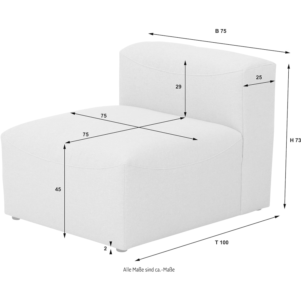 Max Winzer® Sofaelement »Lena«