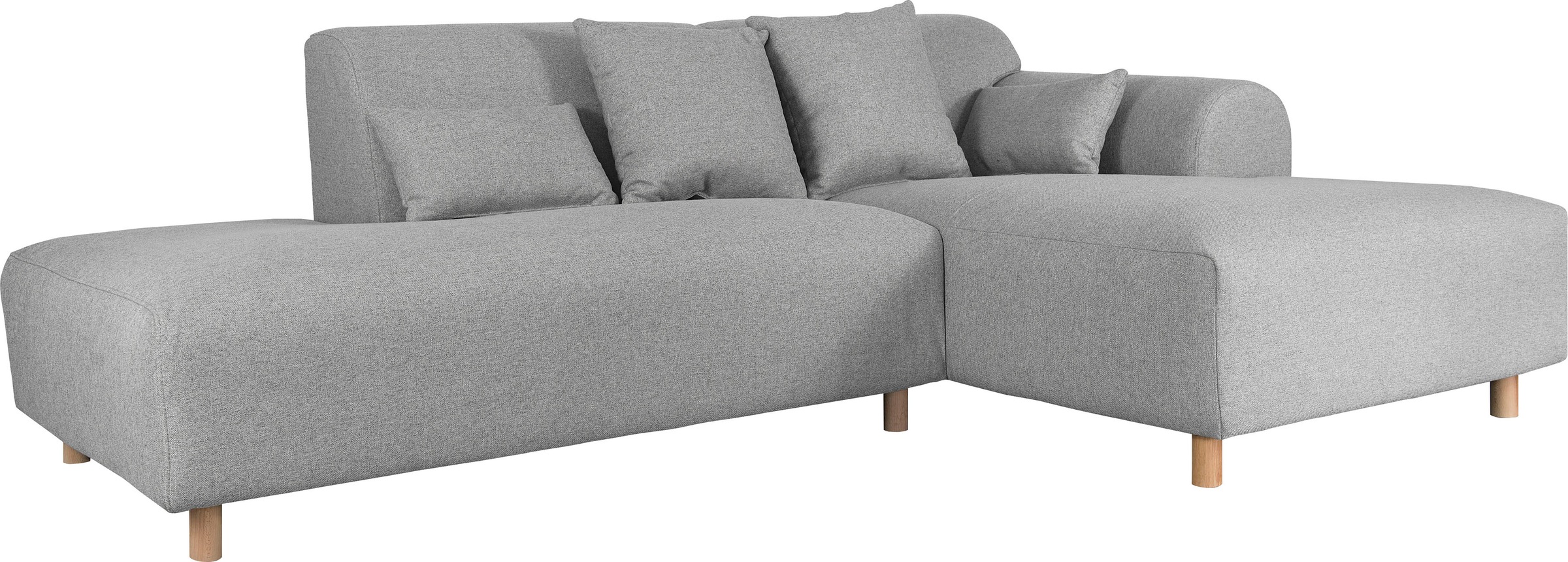 Home affaire Ecksofa "Svennis L-Form" incl. Zierkissen, in 2 Bezugsvariante günstig online kaufen