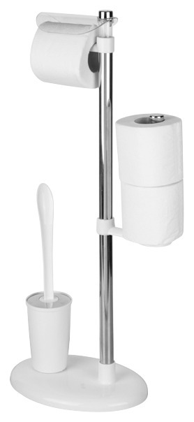 Bischof WC-Garnitur "Hygienecenter", aus Aluminium