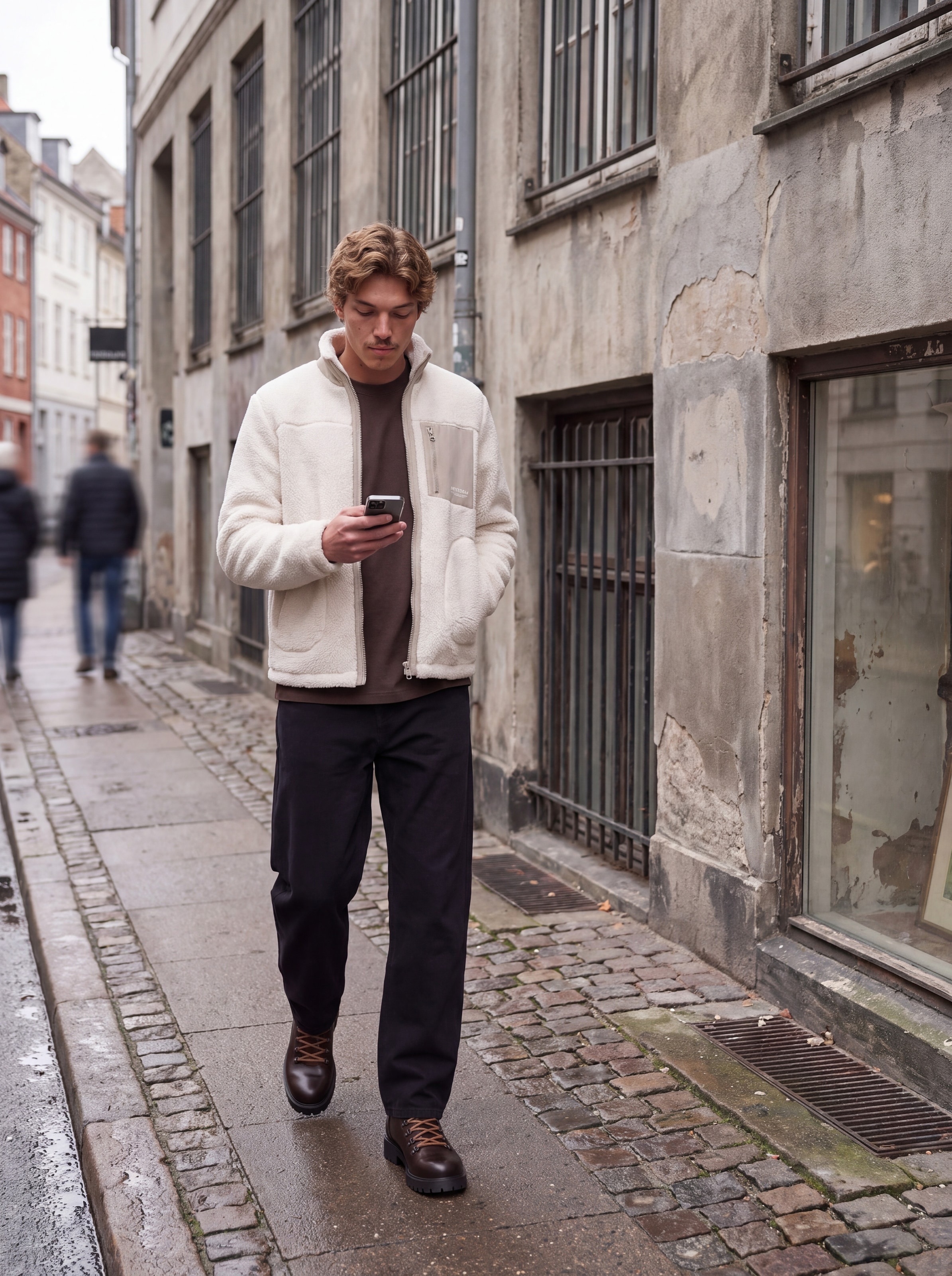 Jack & Jones Plüschjacke »JJESOHO TEDDY JACKET AW26 NOOS« Kunstfaser, Teddy Material