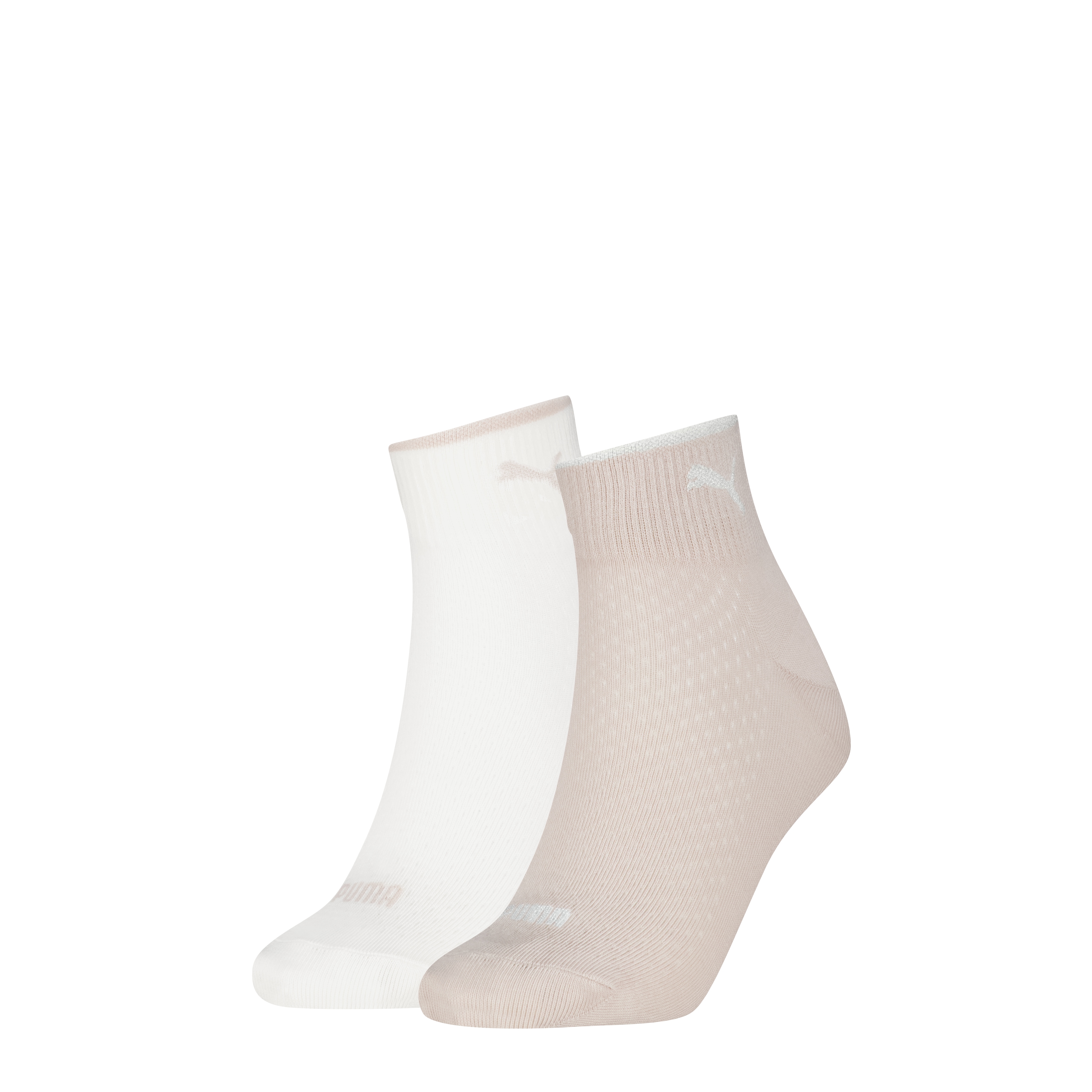 PUMA "PUMA WOMEN QUARTER 2P" 2 Paar, atmungsaktives Mesh zur Belüftung, um kühl und trocken zu bleiben