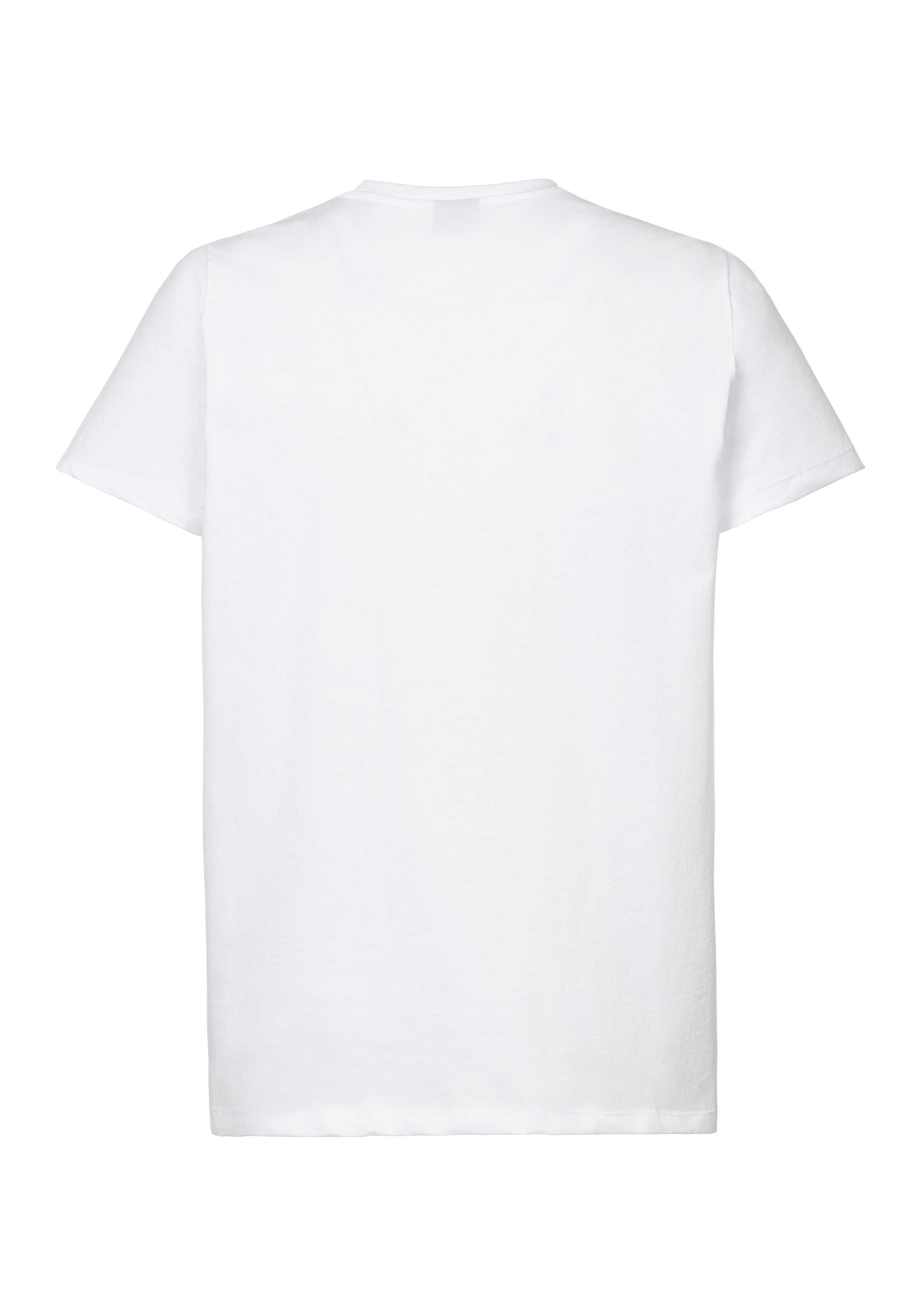 BOSS T-Shirt, Rundhals, Jersey, kleines Logo, regular fit