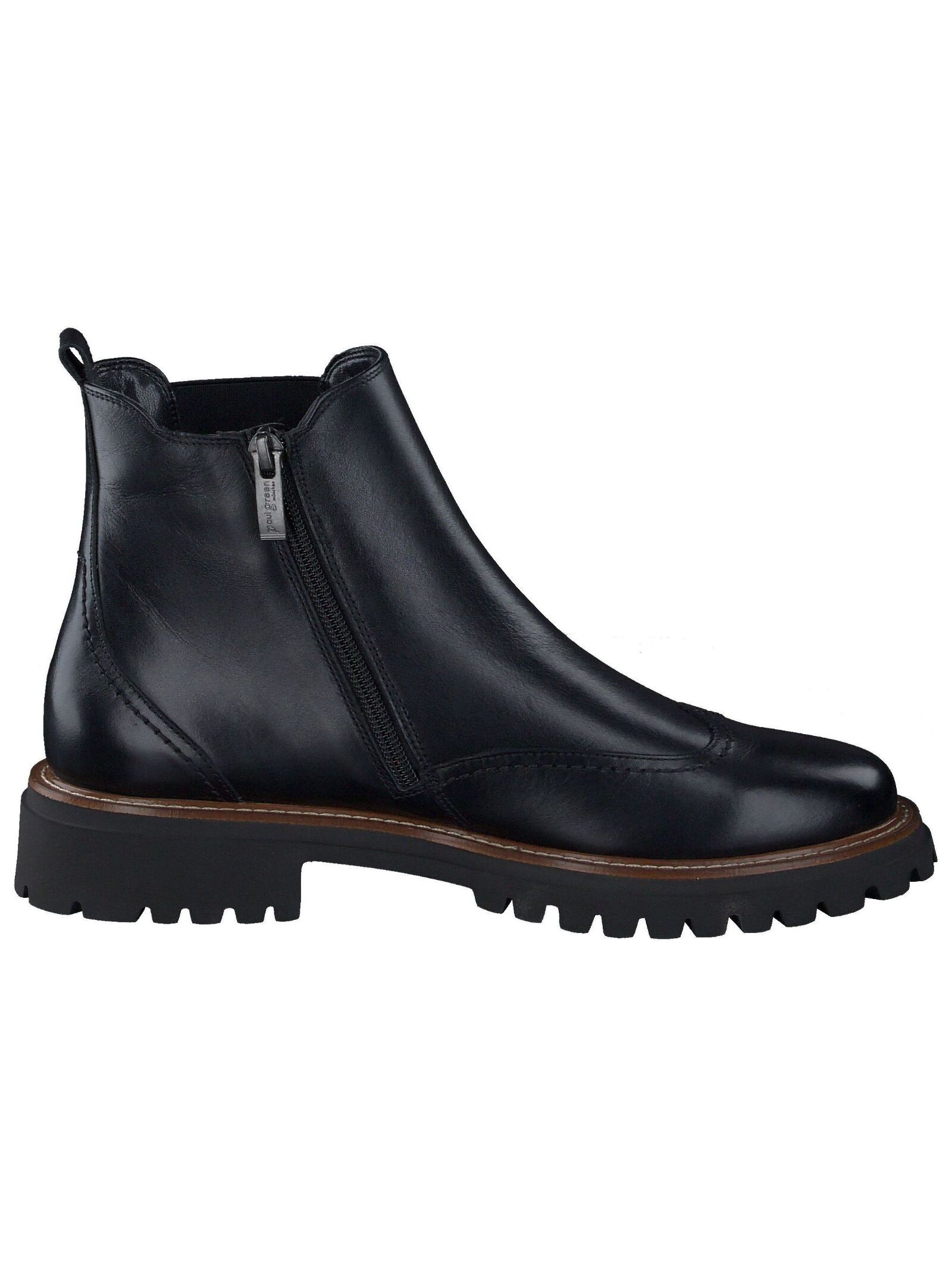 Paul Green Schnürstiefelette »Paul Green Stiefelette Glattleder«