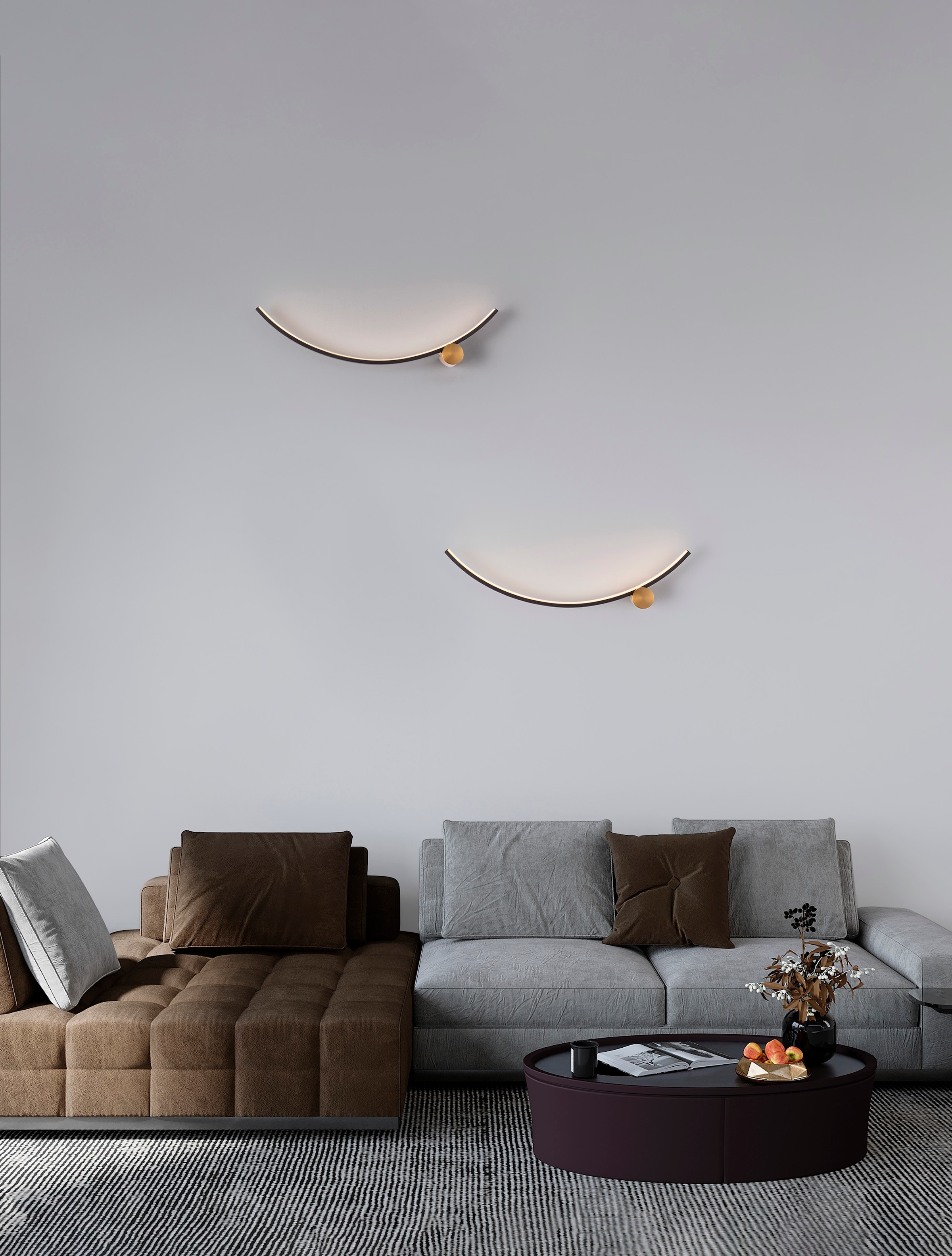Nova Luce Wandleuchte »KIMA«, 1 flammig