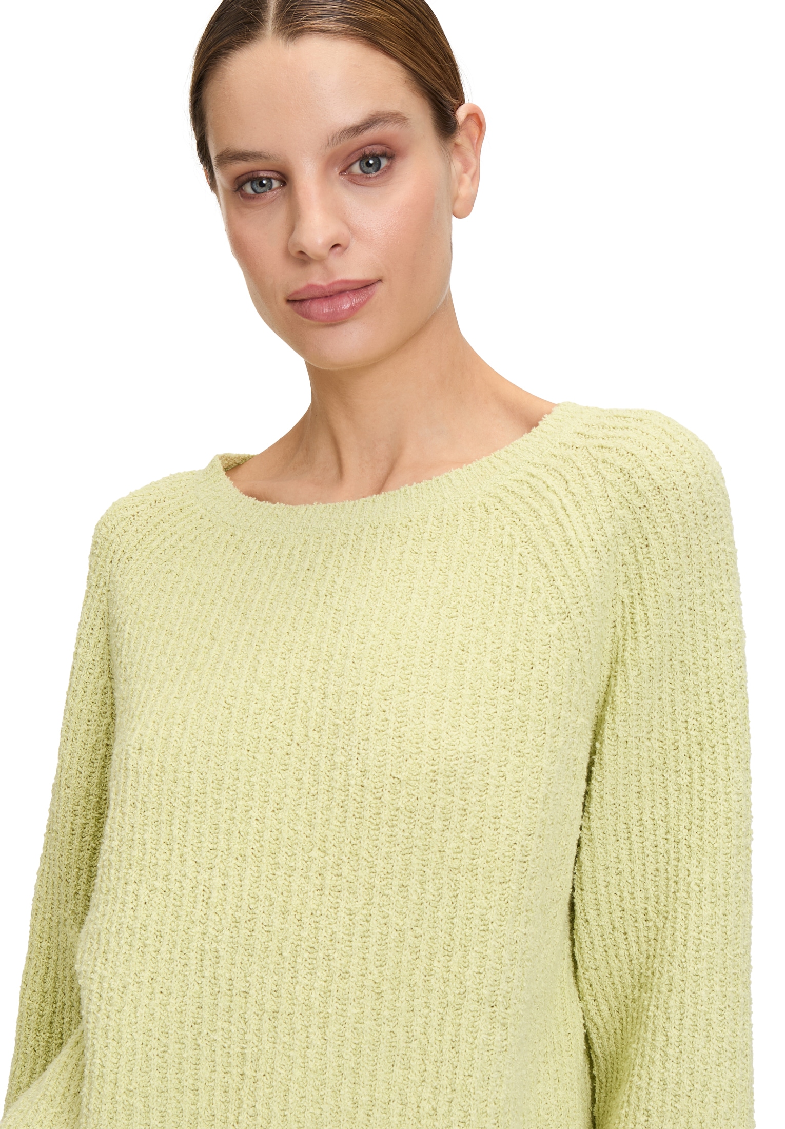 Cartoon Strickpullover »Cartoon Damen Strickpullover mit Rundhalsausschnitt«, (1 tlg.), Struktur