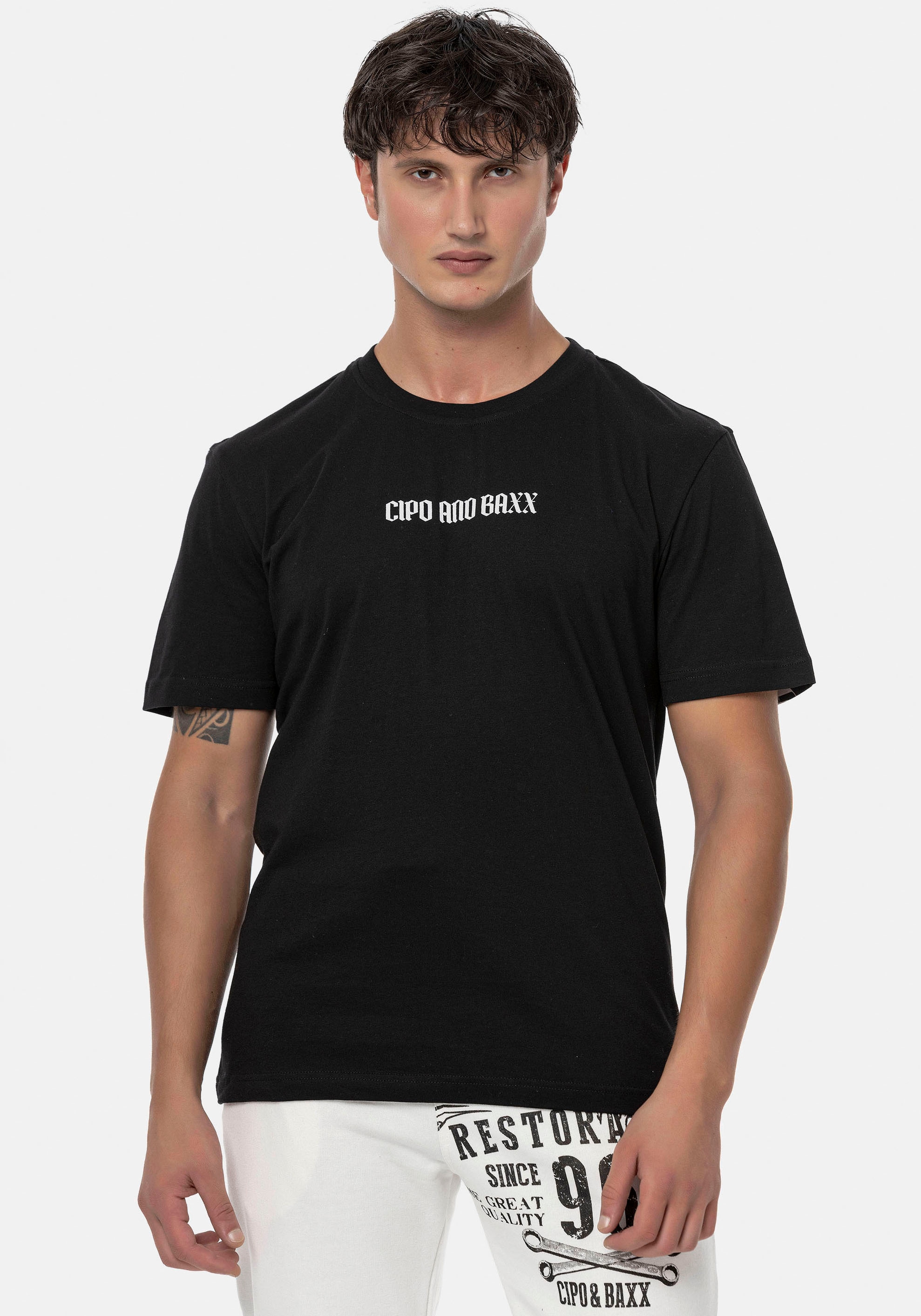 Cipo & Baxx Cipo & Baxx Kurzarmshirt
