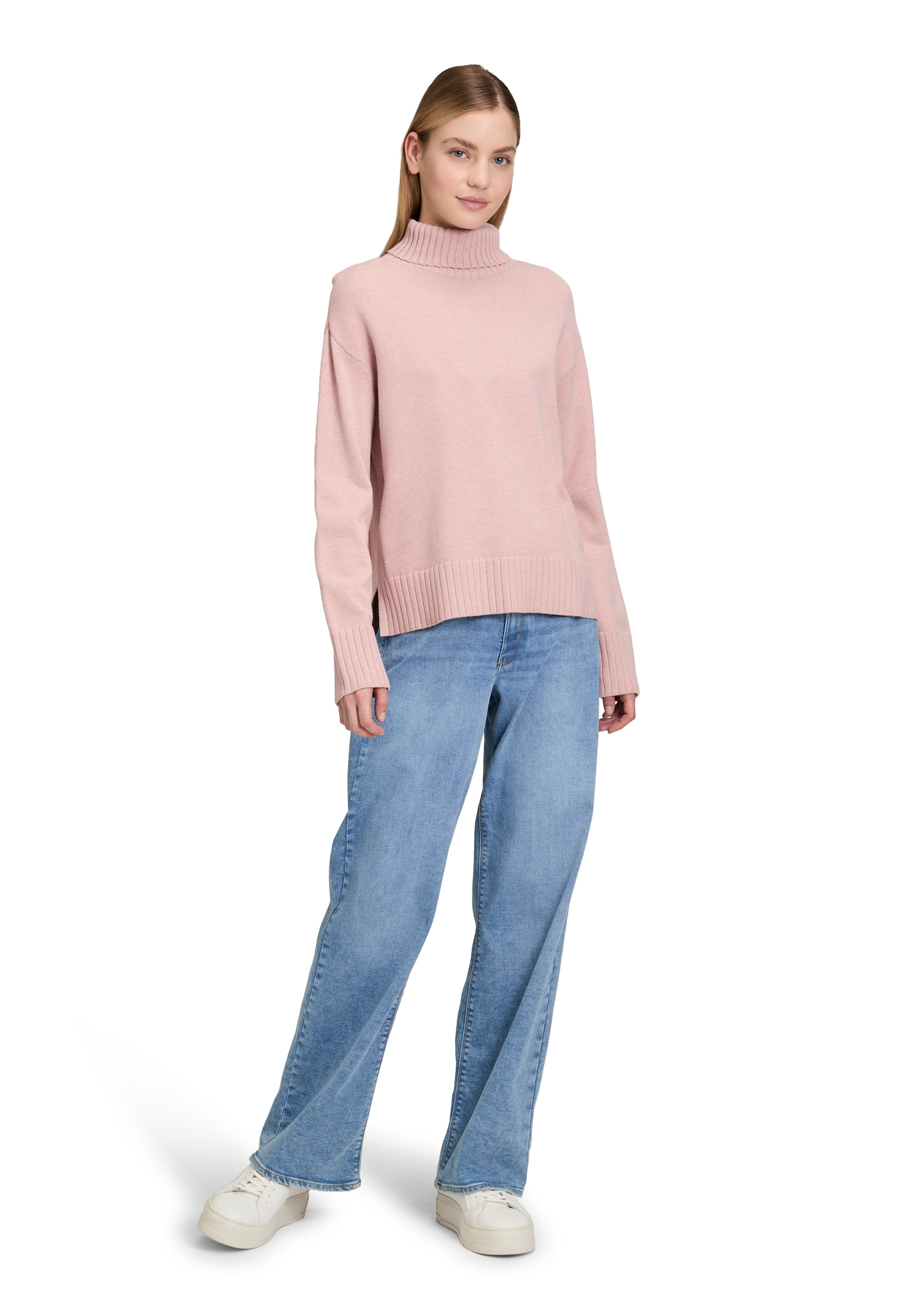 Betty Barclay Strickpullover »Betty Barclay Damen Feinstrickpullover mit hohem Kragen« 1 Stk. tlg.
