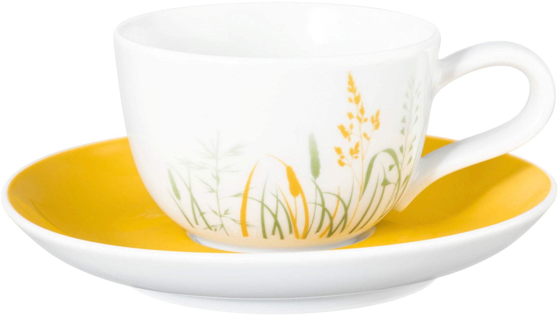 Seltmann Weiden Untertasse »Liberty - Meadow Grasses curry«, (1 St.), Espressountertasse 12 cm