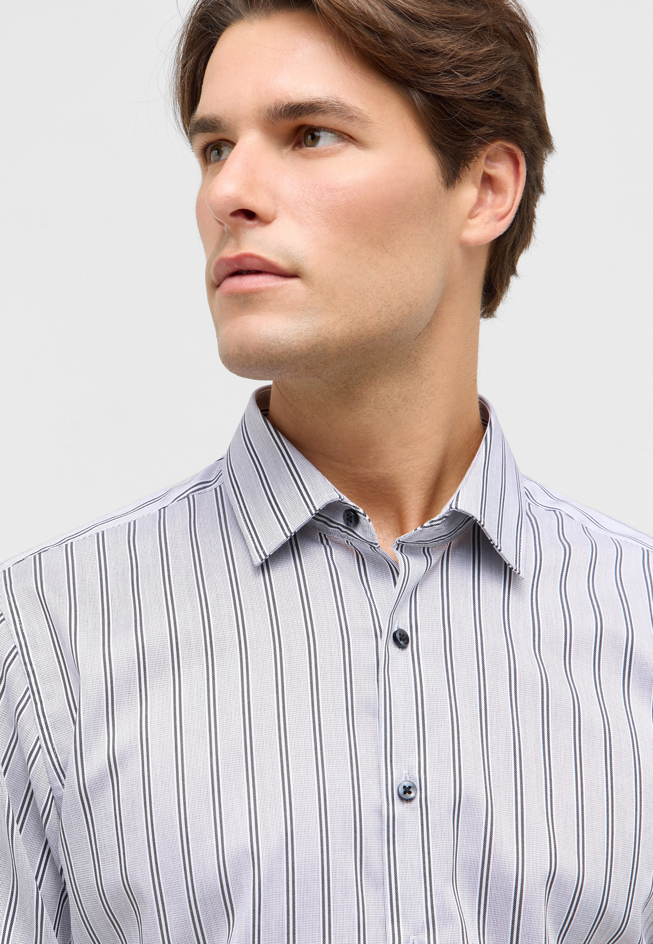 Eterna Langarmhemd »SLIM FIT«, NON IRON (bügelfrei)