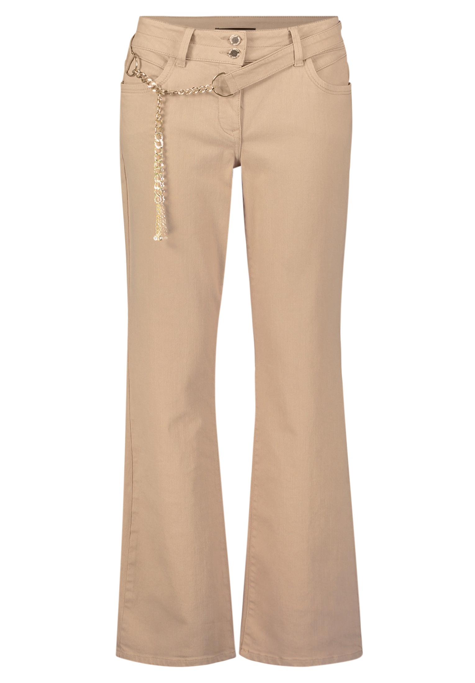 Betty Barclay Weite Jeans "Betty Barclay Damen Flared Cut-Jeans mit Gürtel" günstig online kaufen