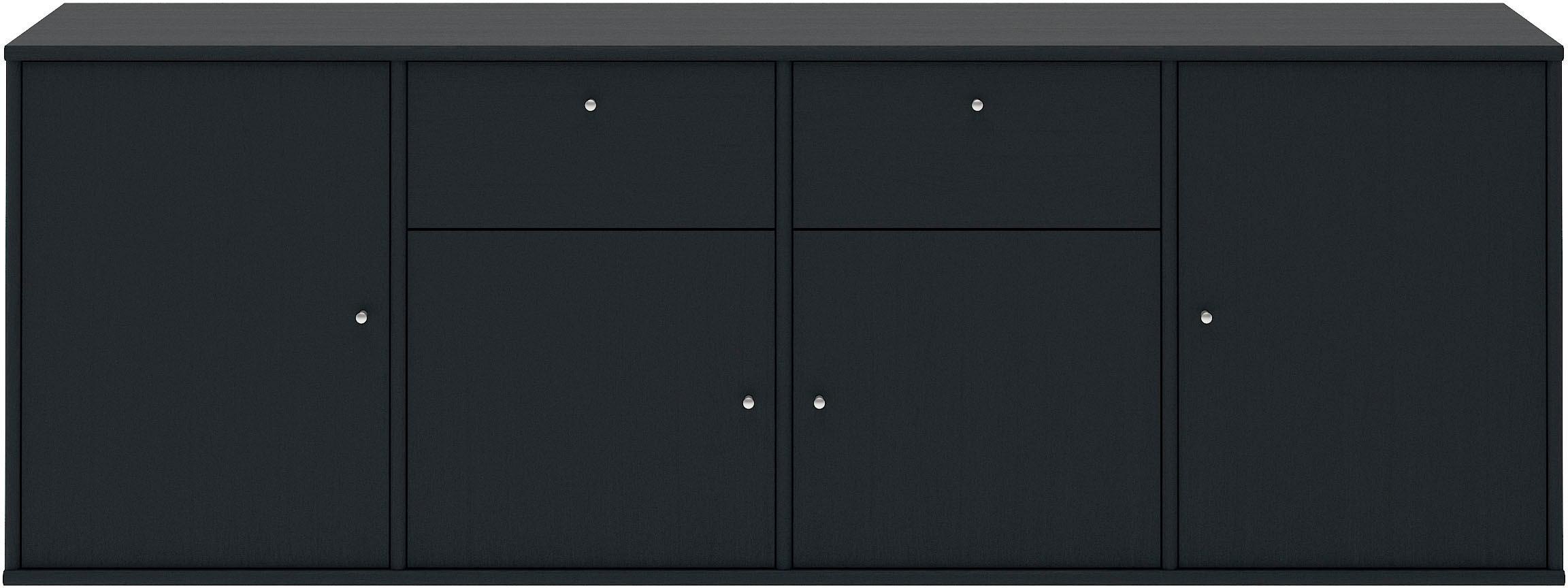 Hammel Furniture Sideboard »Mistral, Hochwertig Schrank, hängend/stehend montierbar«, mit Türen und Schubladen, B: 177 cm, anpassungsbar Designmöbel