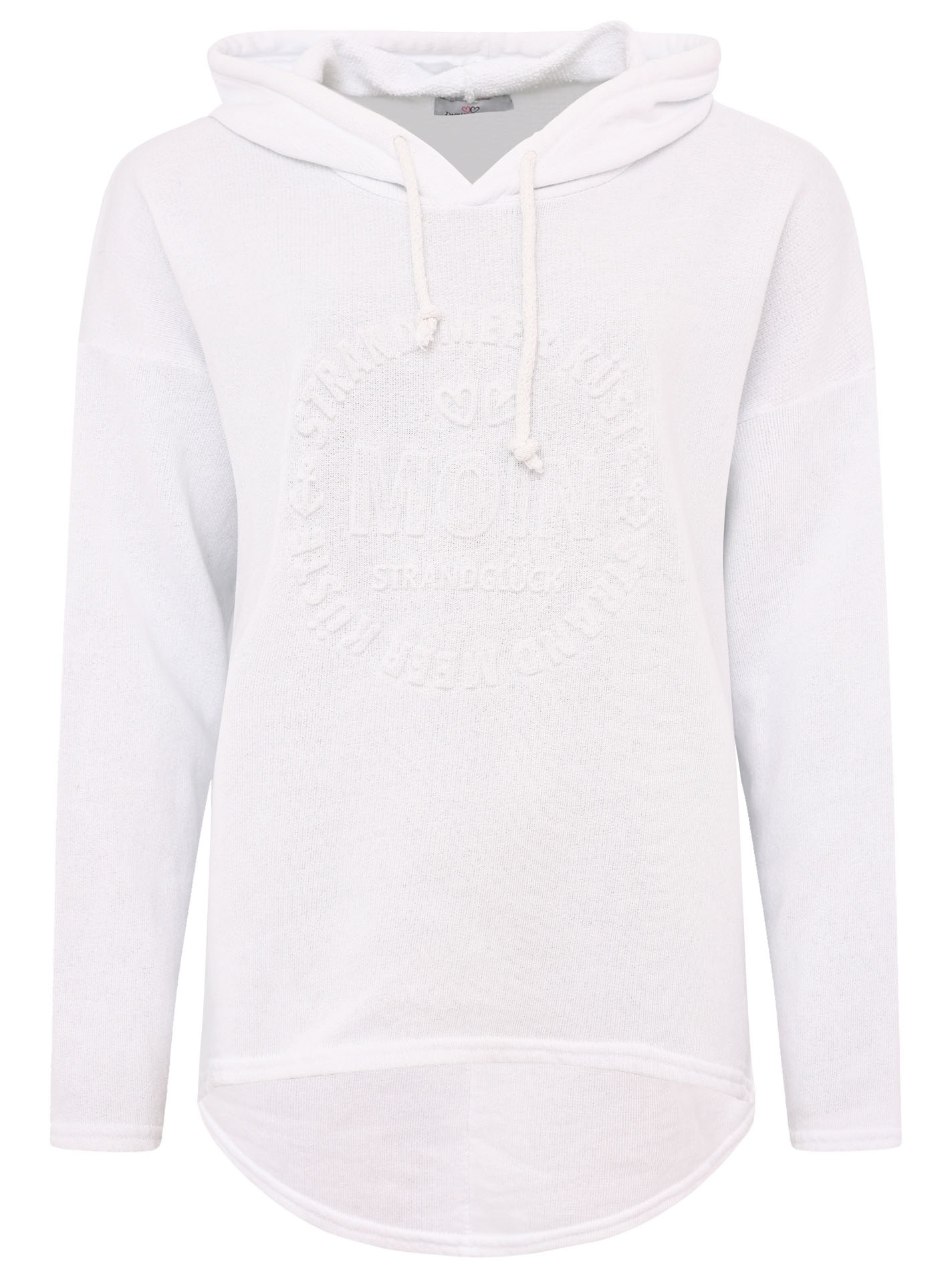Zwillingsherz Hoodie ""Moin"", Kapuze, Kordelzug, Langarm, maritimer Schrif günstig online kaufen