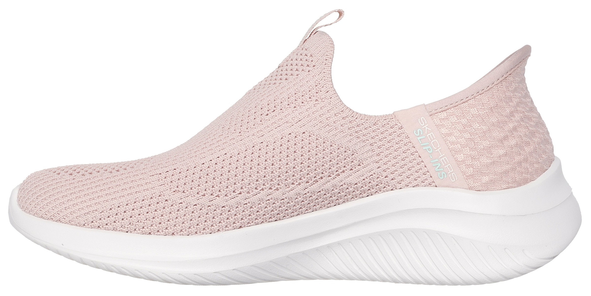 Slip-On Sneaker SKECHERS "ULTRA FLEX 3.0-EASY WIN", Damen, Gr. 36, rosa, Textil, Schuhe, Slipper, Sneaker mit Handsfree Slip-ins Technologie 3
