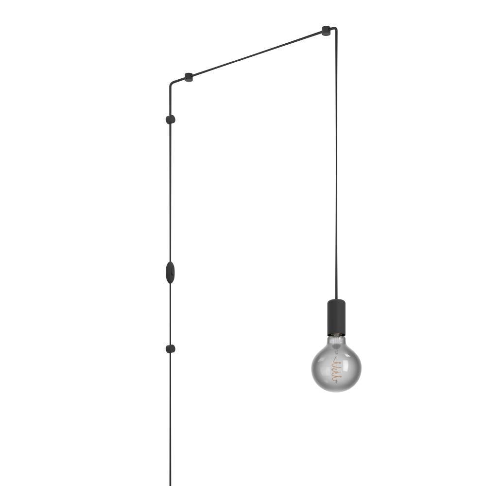 EGLO Hängeleuchte »PINETINA«, 1 flammig, Leuchtmittel E27 | ohne Leuchtmittel, Pendelleuchte, Esszimmerlampe, Metall in Schwarz, Lampe, E27 Fassung