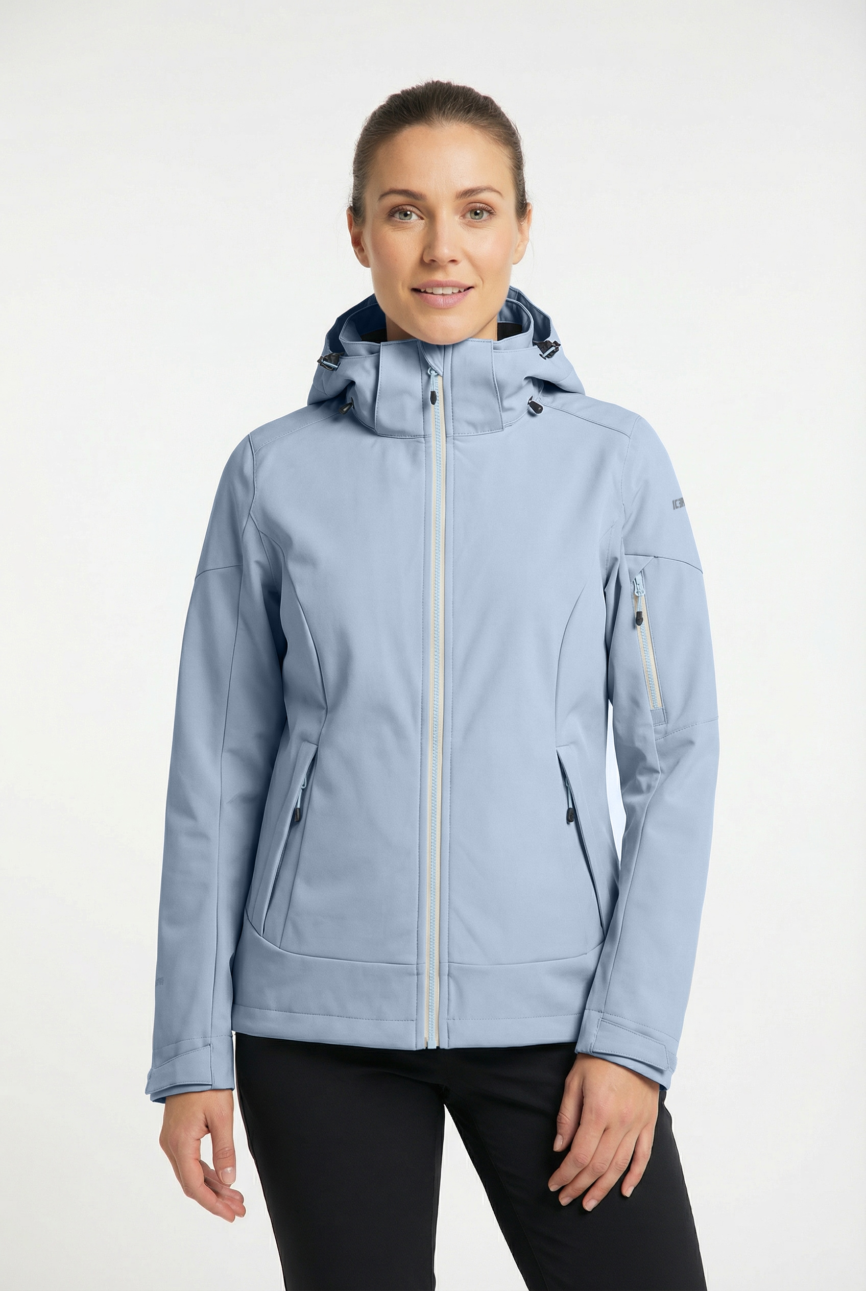 Icepeak Softshelljacke "BATHGATE" wasserdicht, wasserabweisend, aus Polyester, atmungsaktiv