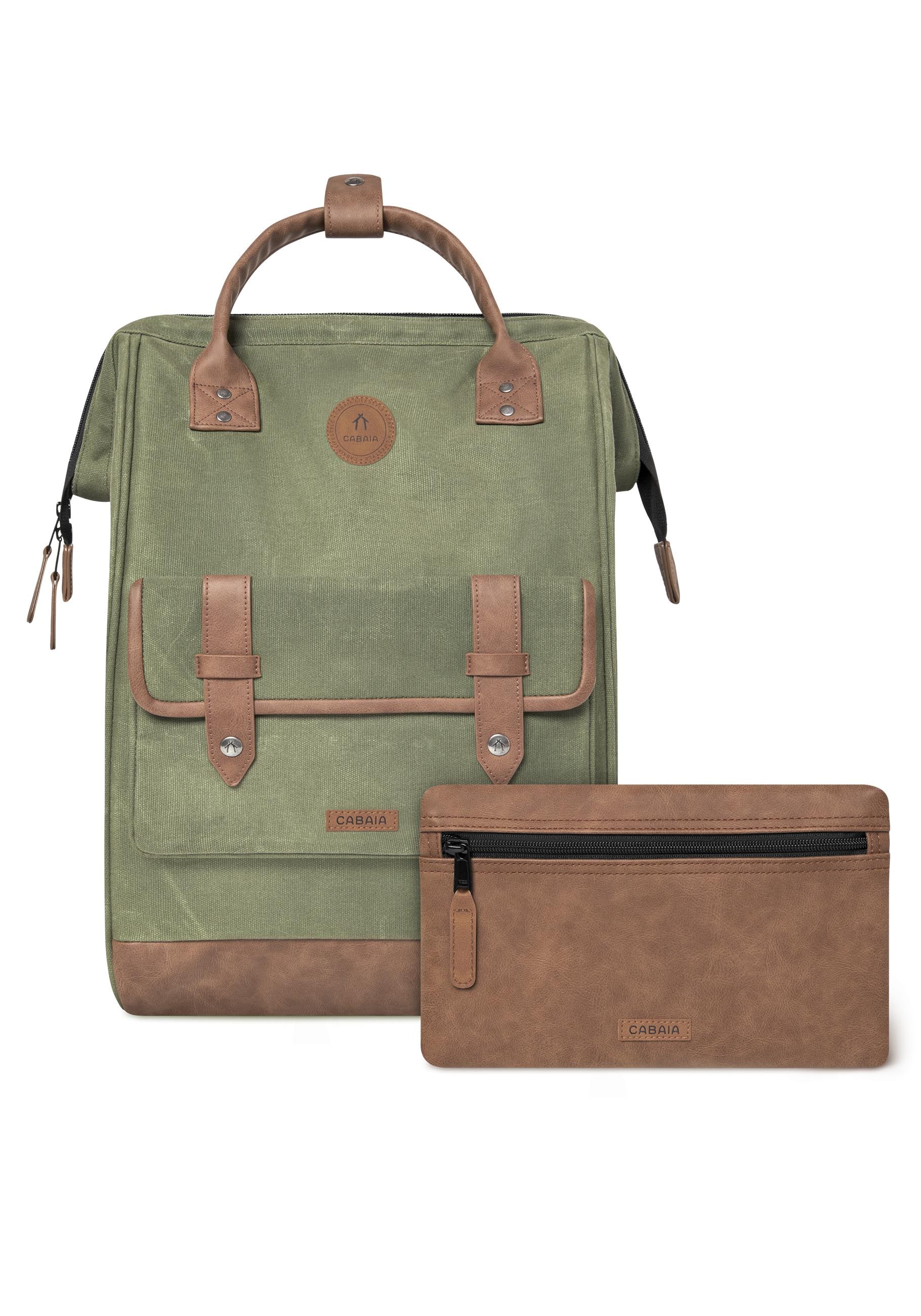 Tagesrucksack »Adventurer L Waxed Cotton«, Cityrucksack in gewachster Optik