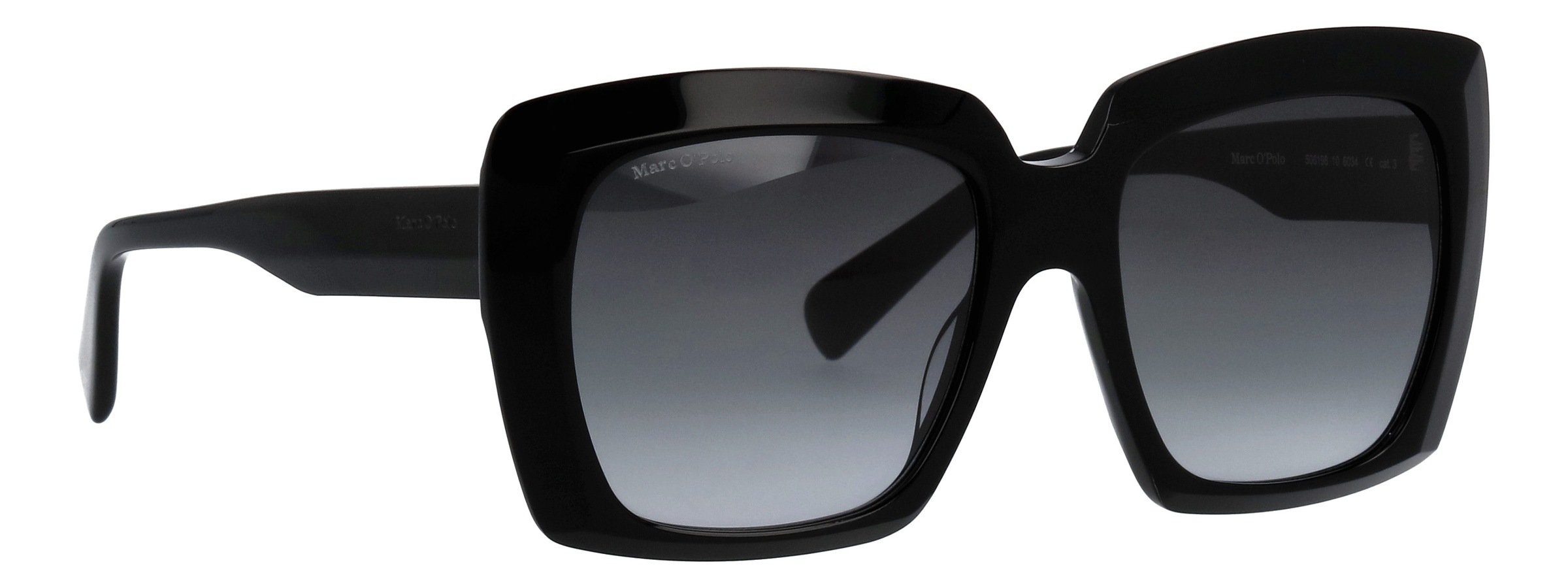 Thumbnail - Marc OPolo Retrosonnenbrille Form Karree/Eckig, Logoschriftzug auf Bügel und Glas, Tritan (TR18)