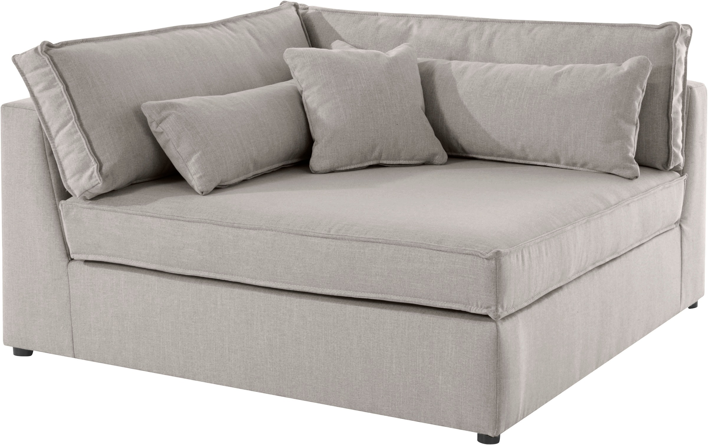 RAUM.ID Sofa-Eckelement "Enid", Teil eines Modulsofas, fester Sitzkomfort, günstig online kaufen