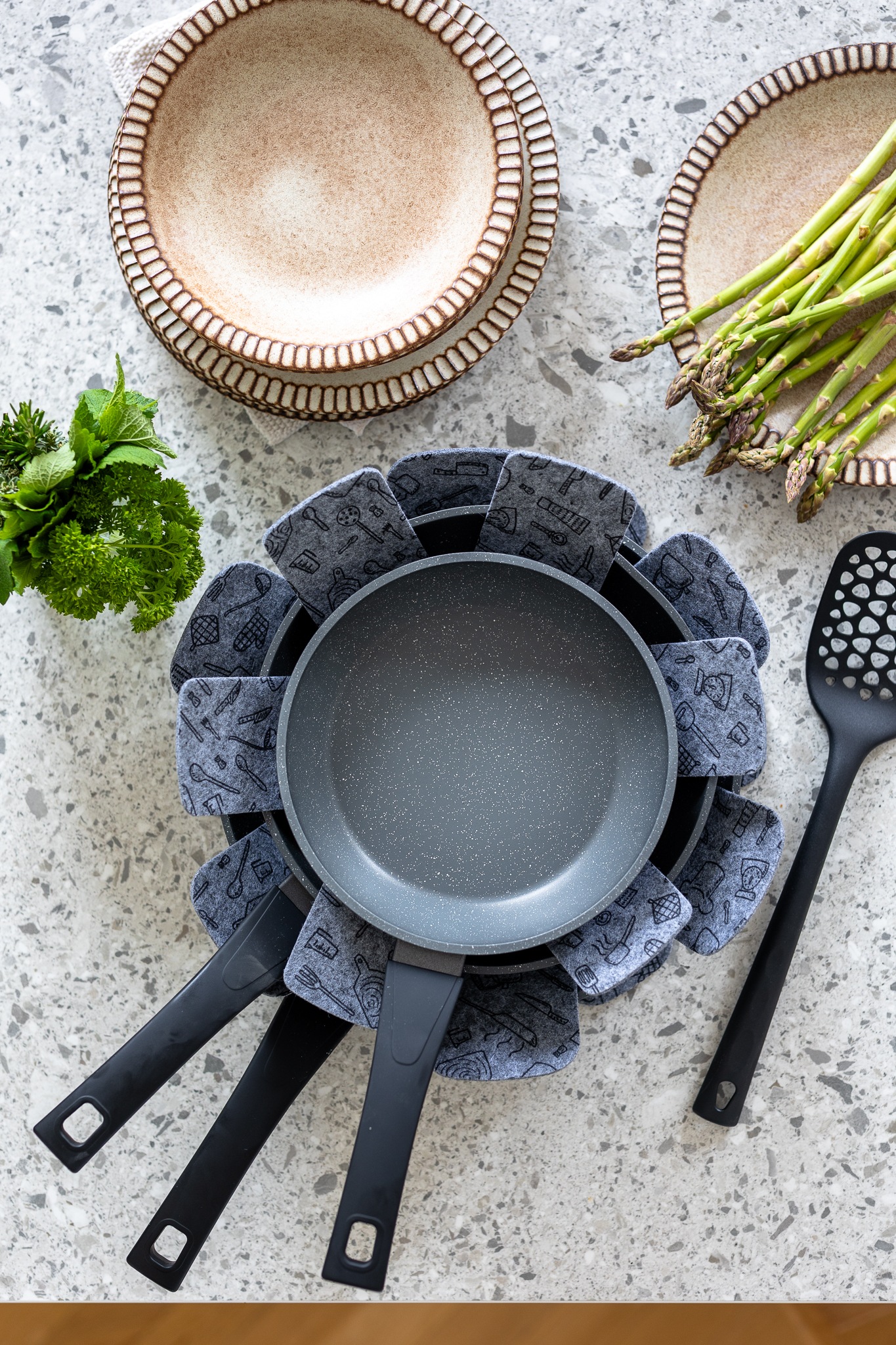 MÄSER Pfannen-Set »Leonis« Aluminium Set, 7 tlg.