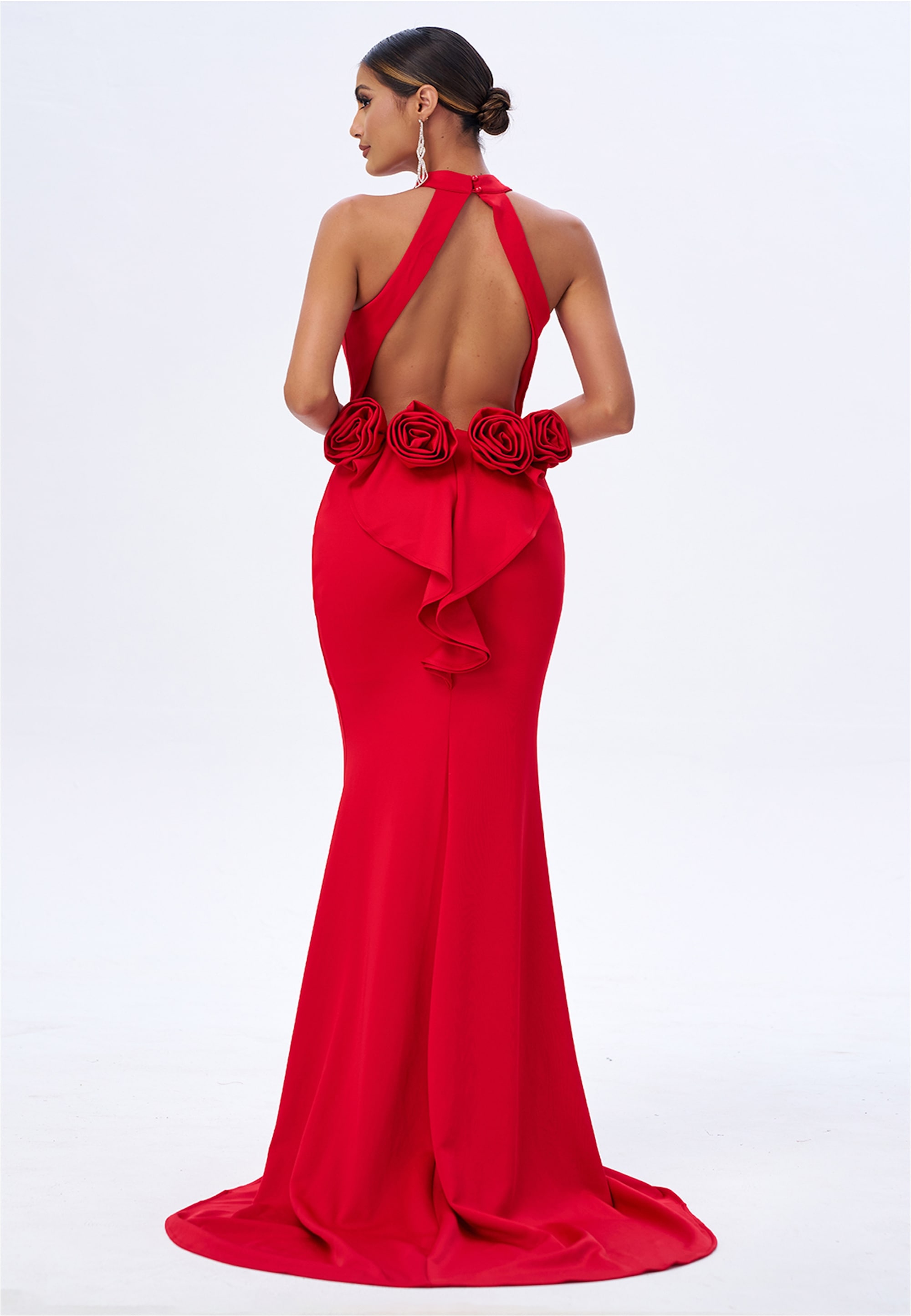 Moda Minx Jerseykleid »ANGEL«, mit tiefem Rückenausschnitt