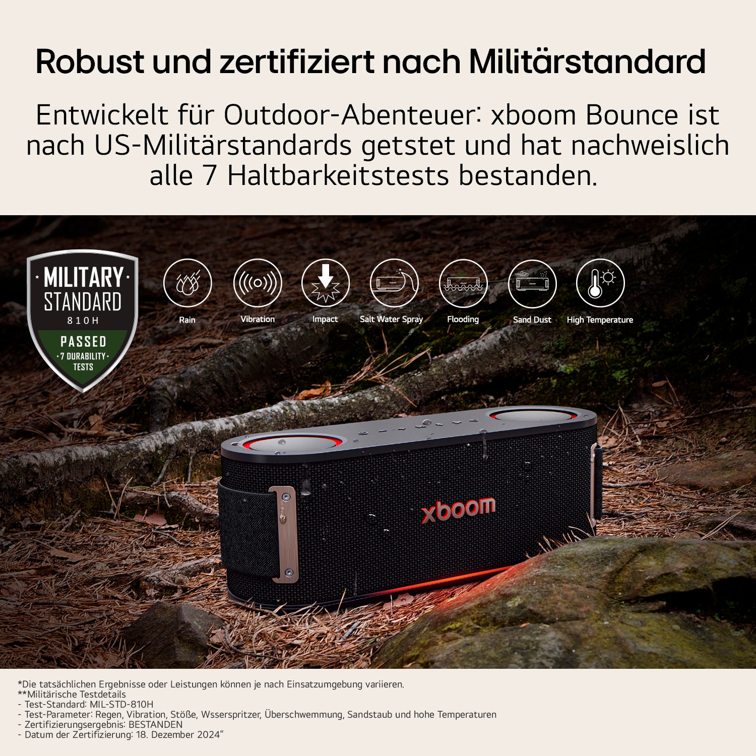 LG Bluetooth-Speaker »xboom BOUNCE«