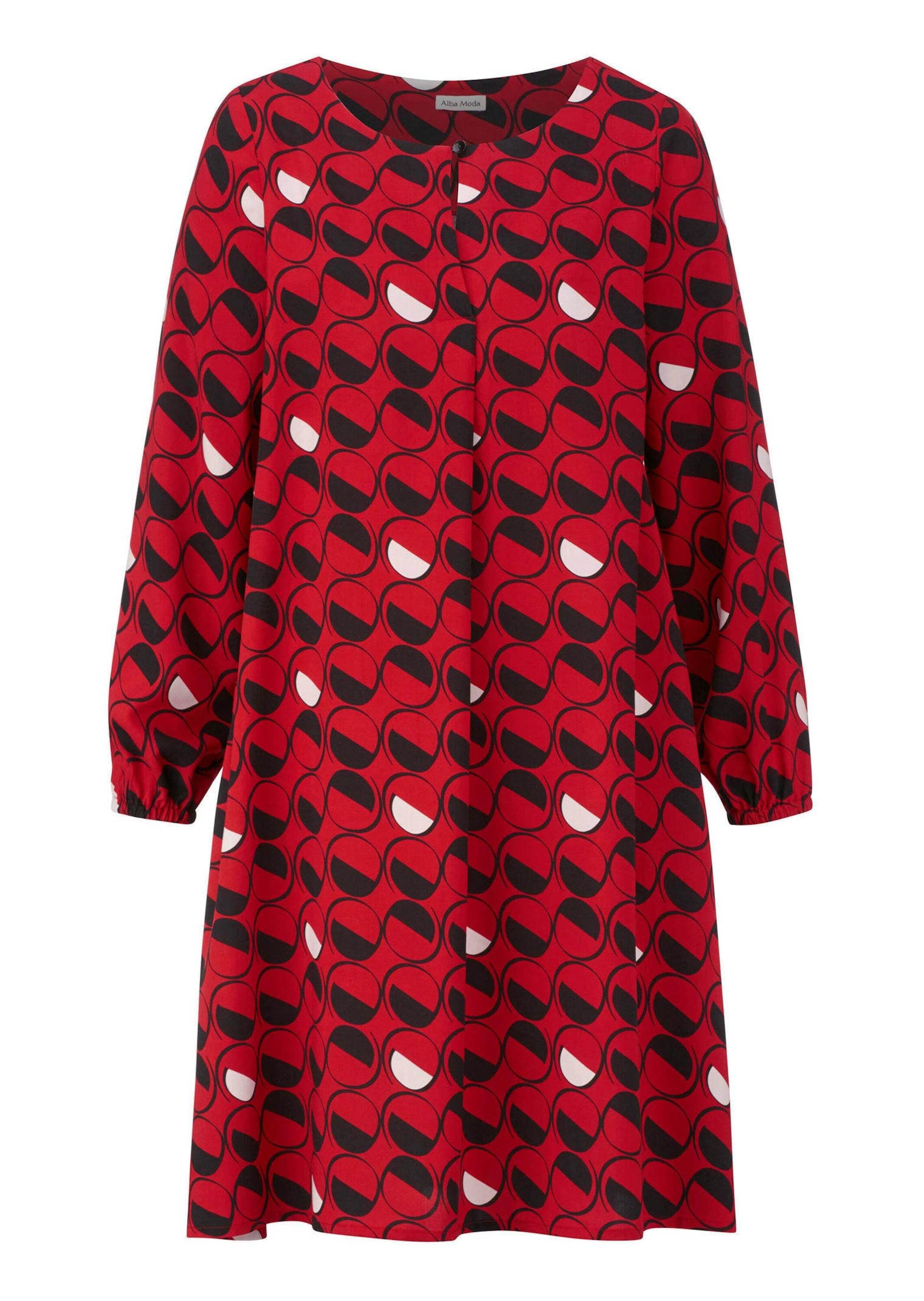 Alba Moda Druckkleid "Kleid Kleid mit grafischem Dessin" günstig online kaufen