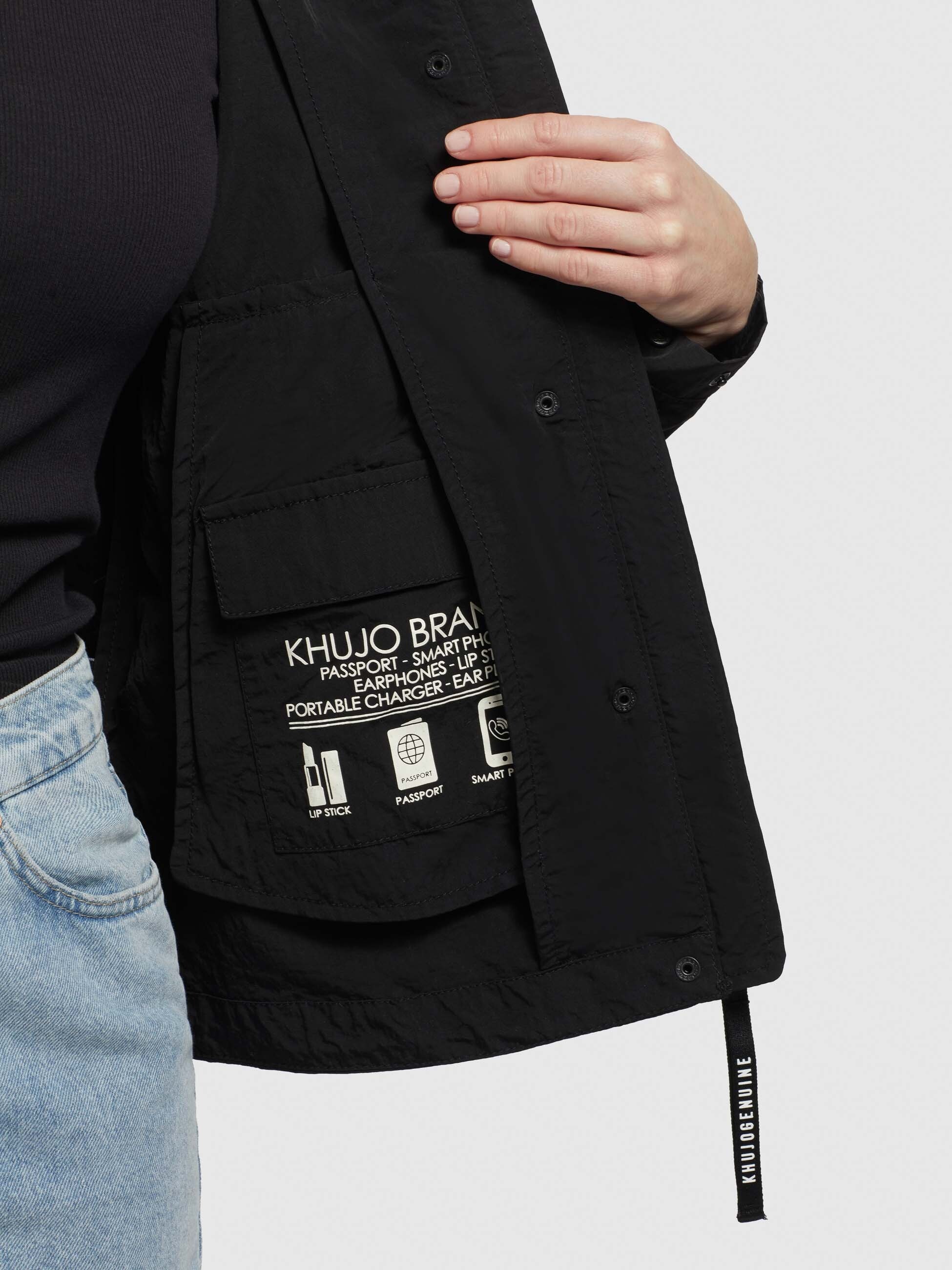 khujo Anorak »ZAHIRA5«, mit Kapuze