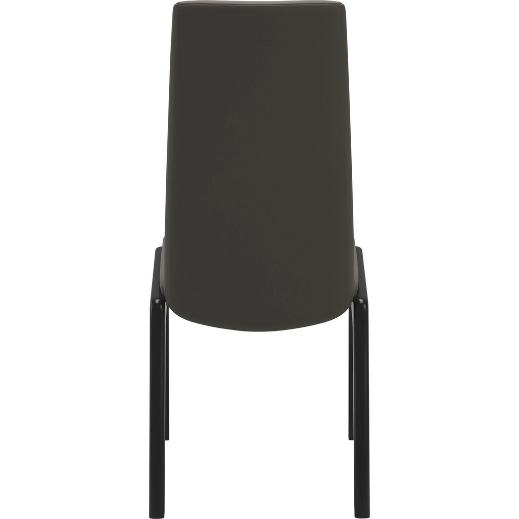 Stressless® Polsterstuhl »Laurel«, Leder PALOMA, High Back, Größe M, mit abgerundeten Beinen in Schwarz