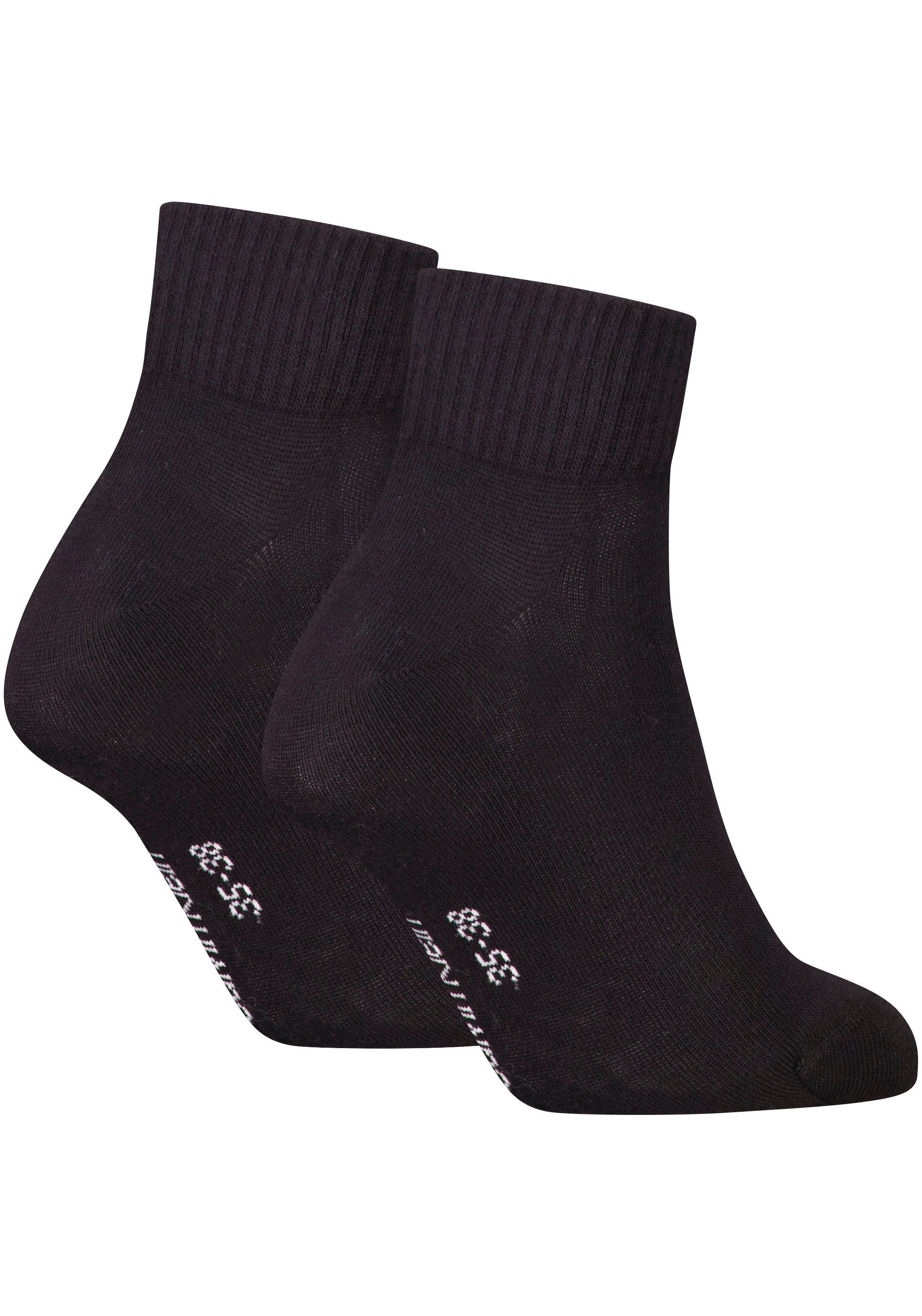 Calvin Klein Jeans Kurzsocken "CKJ WOMEN QUARTER MONOGRAM" 2 Paar, 2 Stk. t günstig online kaufen