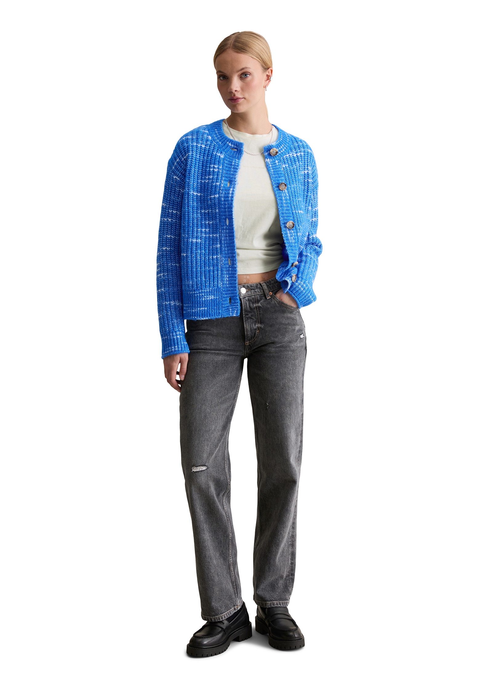 Marc O'Polo DENIM Cardigan »aus weichem Wolle-Mix«