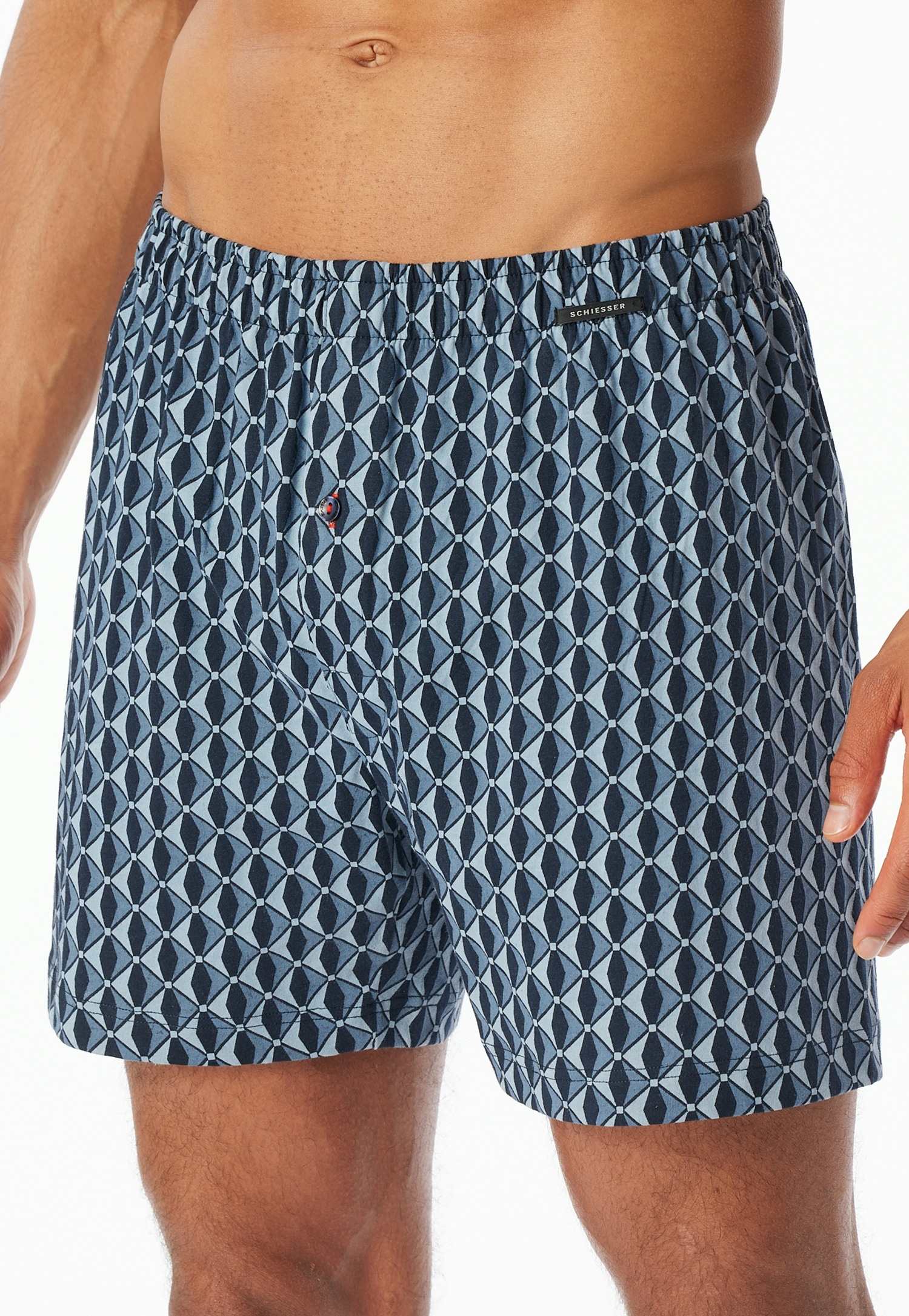 Schiesser Boxershorts »"Boxershorts Multipacks"«, (2er Pack), Zwei verschiedene Designs im Doppelpack