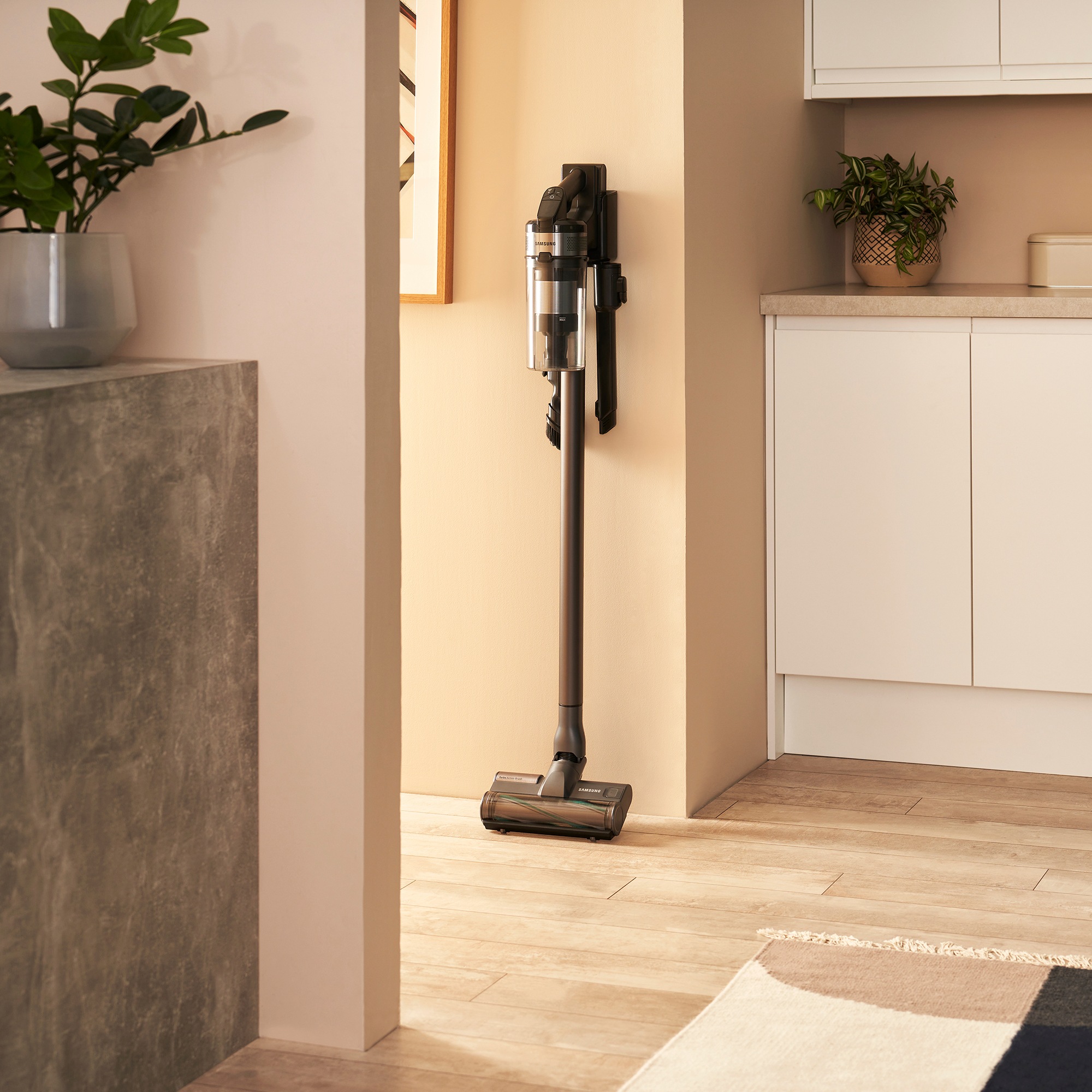Samsung Akku-Handstaubsauger "VS20B75BDR5/WD, Jet 75E Wet&Clean," 550 W, be günstig online kaufen